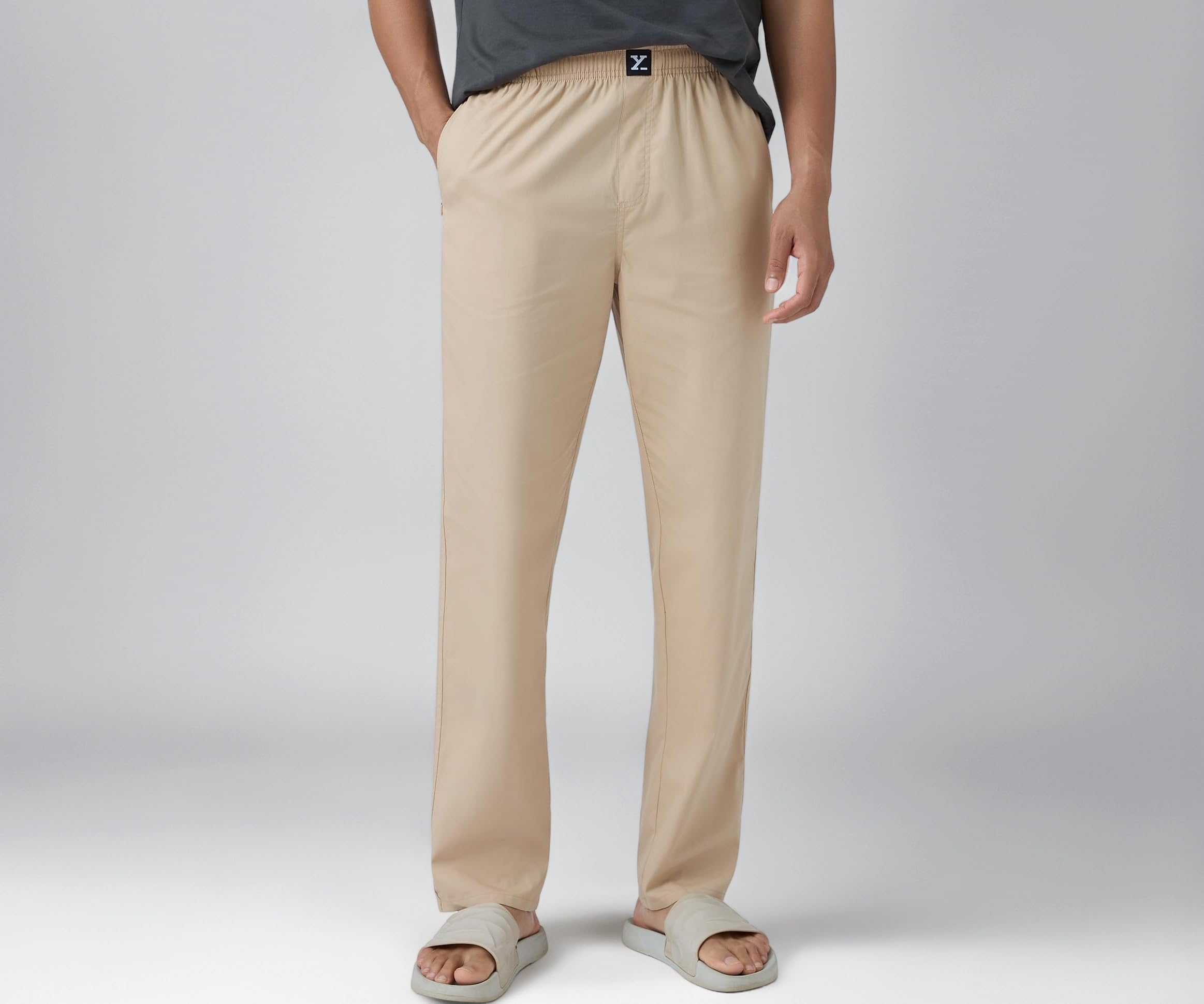 Men's Pace Super Combed Cotton Regular Fit Solid Pyjamas