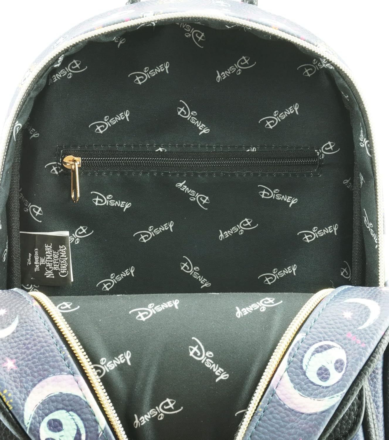 Wondapop Disney The Nightmare Before Christmas 11" Vegan Leather Fashion Mini Backpack