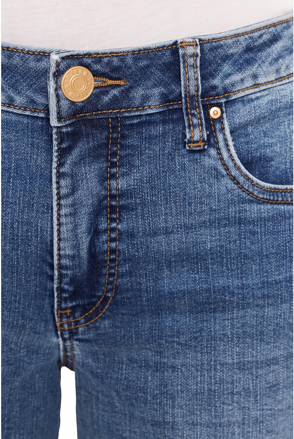 KUT from the Kloth Petite Maya High-Rise Fab Ab Wide Legs Regular Hem