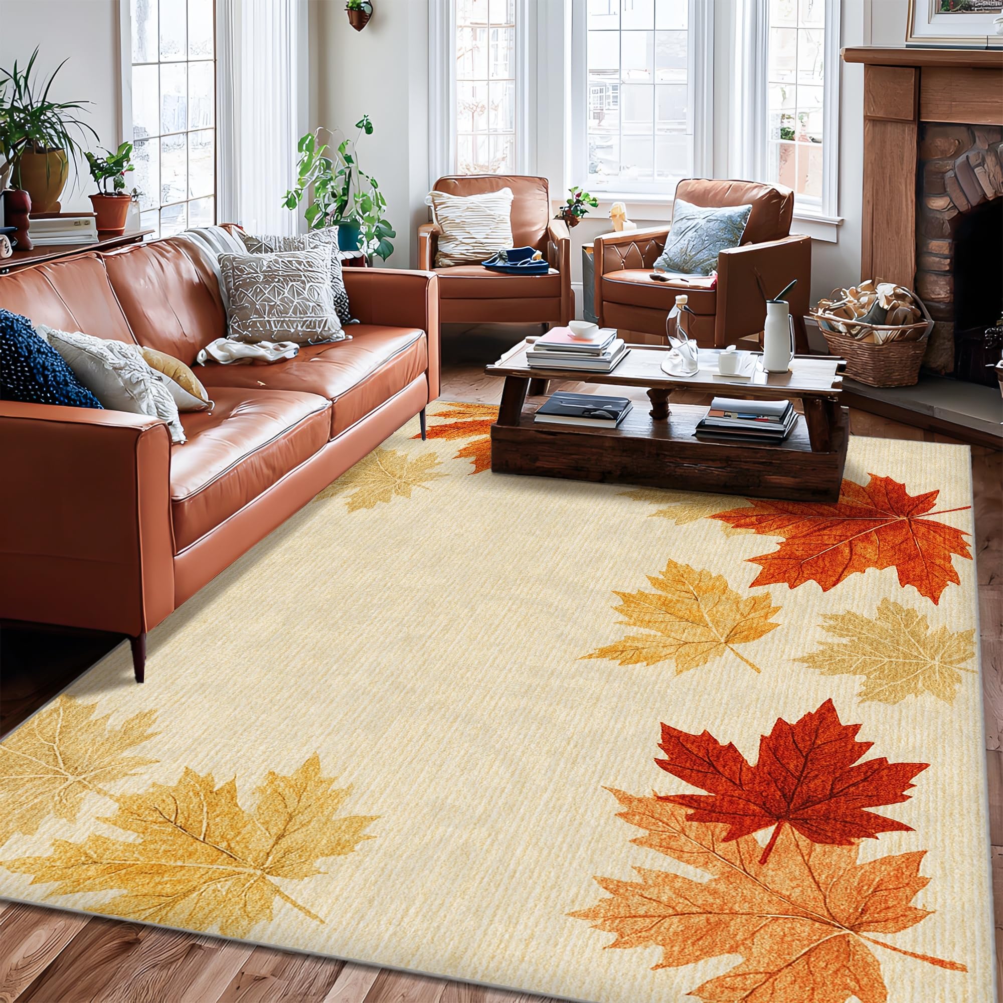 Tapis de chambre doux 1,8x2,7m idéal pour le salon et le couloir de la maison