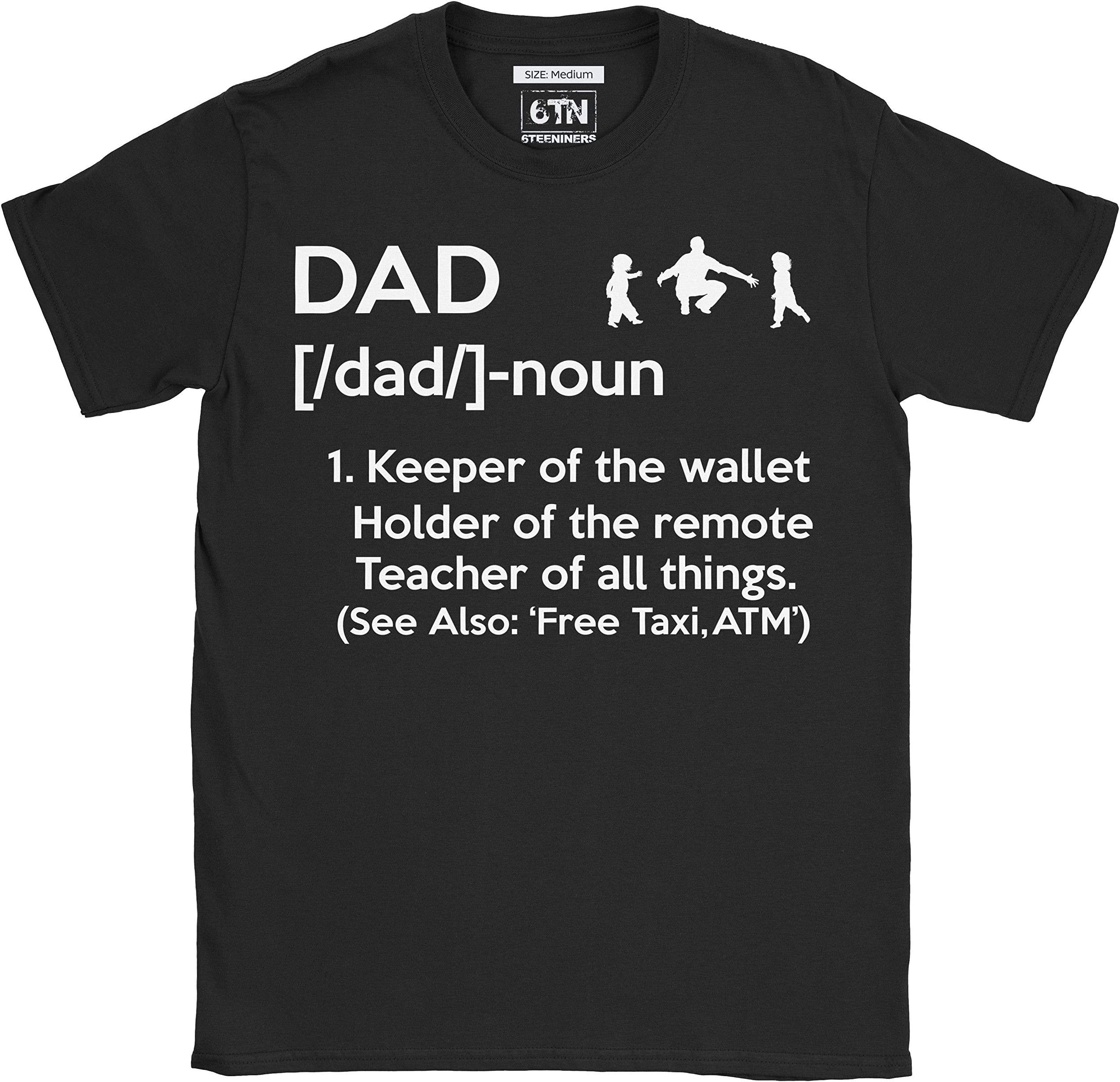 Mens Funny DAD Dictionary Definition T Shirt