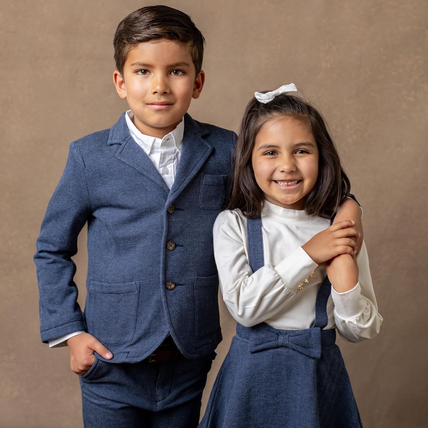 Hope & Henry Men's Fleece Blazer with Elbow Patches