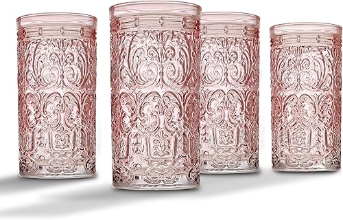 Vasos Godinger, rosa, Rosado