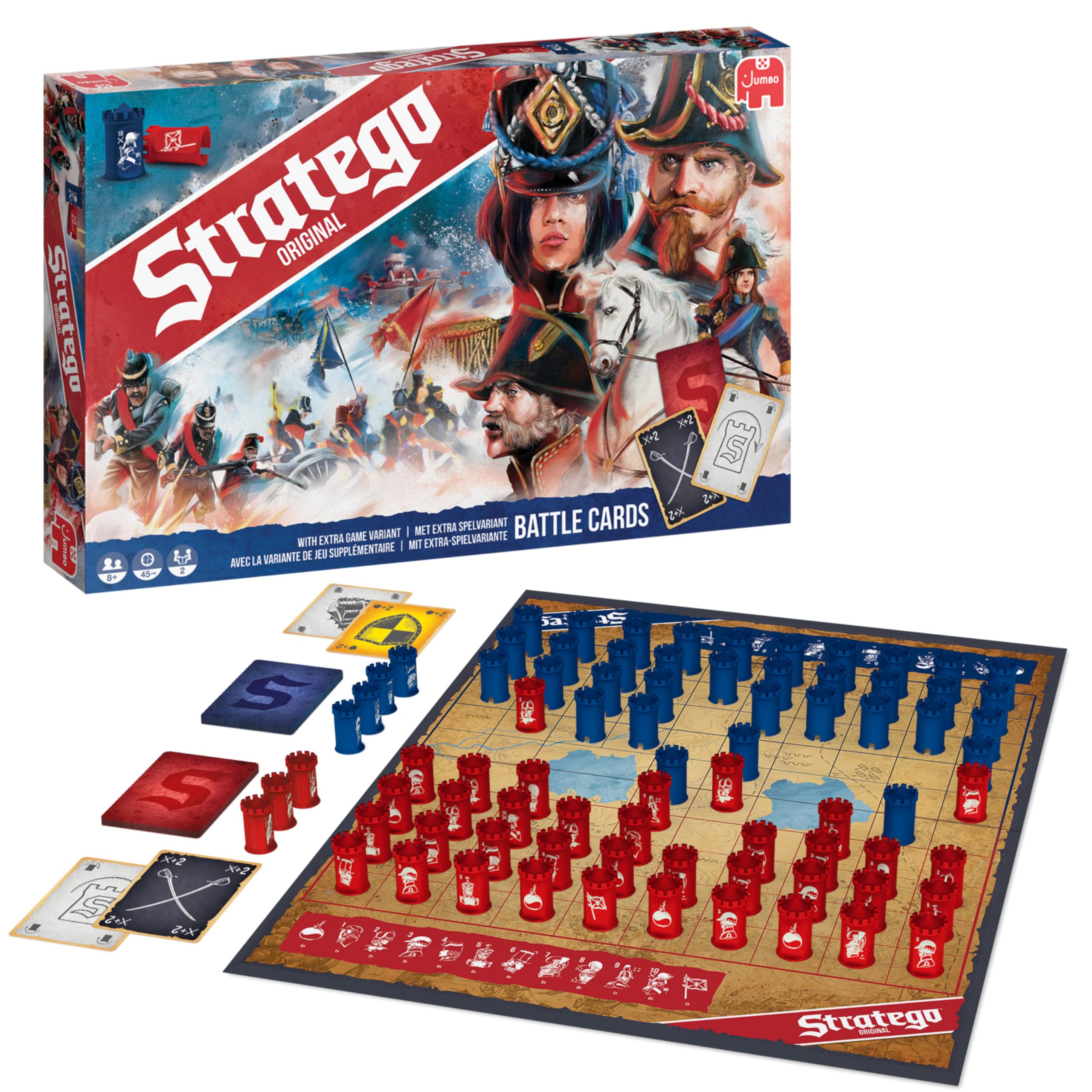 Diset Stratego Diset Original 2023, Familien- und Erwachsenenspiel ab 8 Jahren
