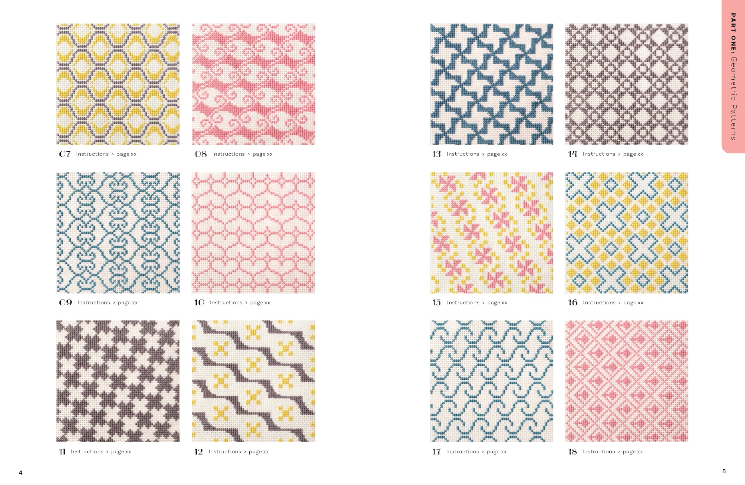 200 Japanese Cross Stitch Designs: Traditional, Geometric, Retro and Floral Patterns for Mindful Stitching