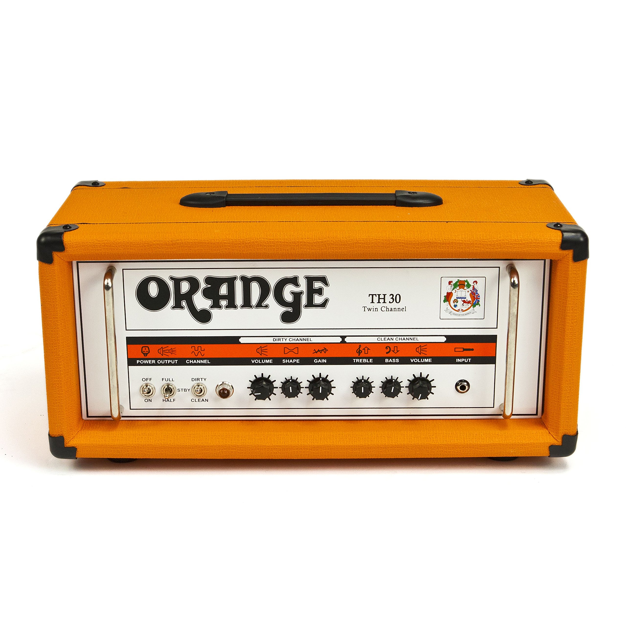 Orange TH30 30W All Analogue Twin Channel Amplifier Head, Orange