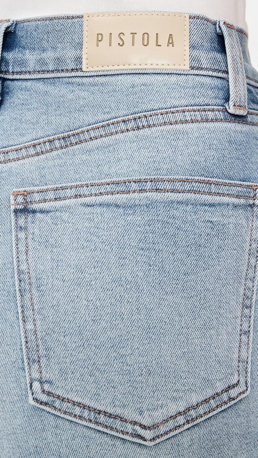 Pistola Denim Women's Lana Crop Jeans, Bistro, 24 - Image 6