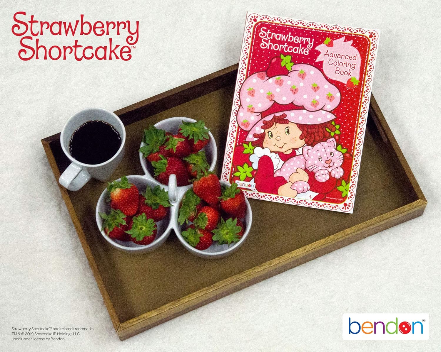 Strawberry Shortcake Retro 80Page Advanced Coloring Book (42440)