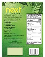 Vista 3 de Next Organics Mango seco orgánico y coco, 4 onzas, 2