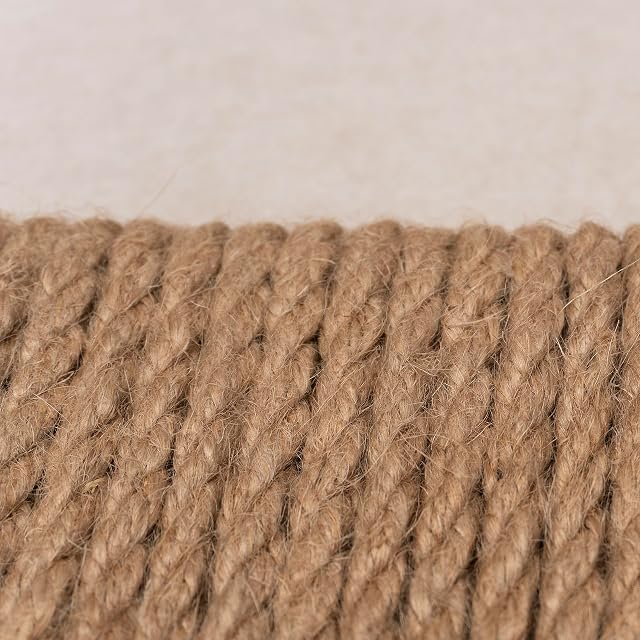Foto 2 de 6 de Rascador de pared, en madera y sisal, 40 x 19 cm, montaje en pared (árbol rascador para gatos para colgar)