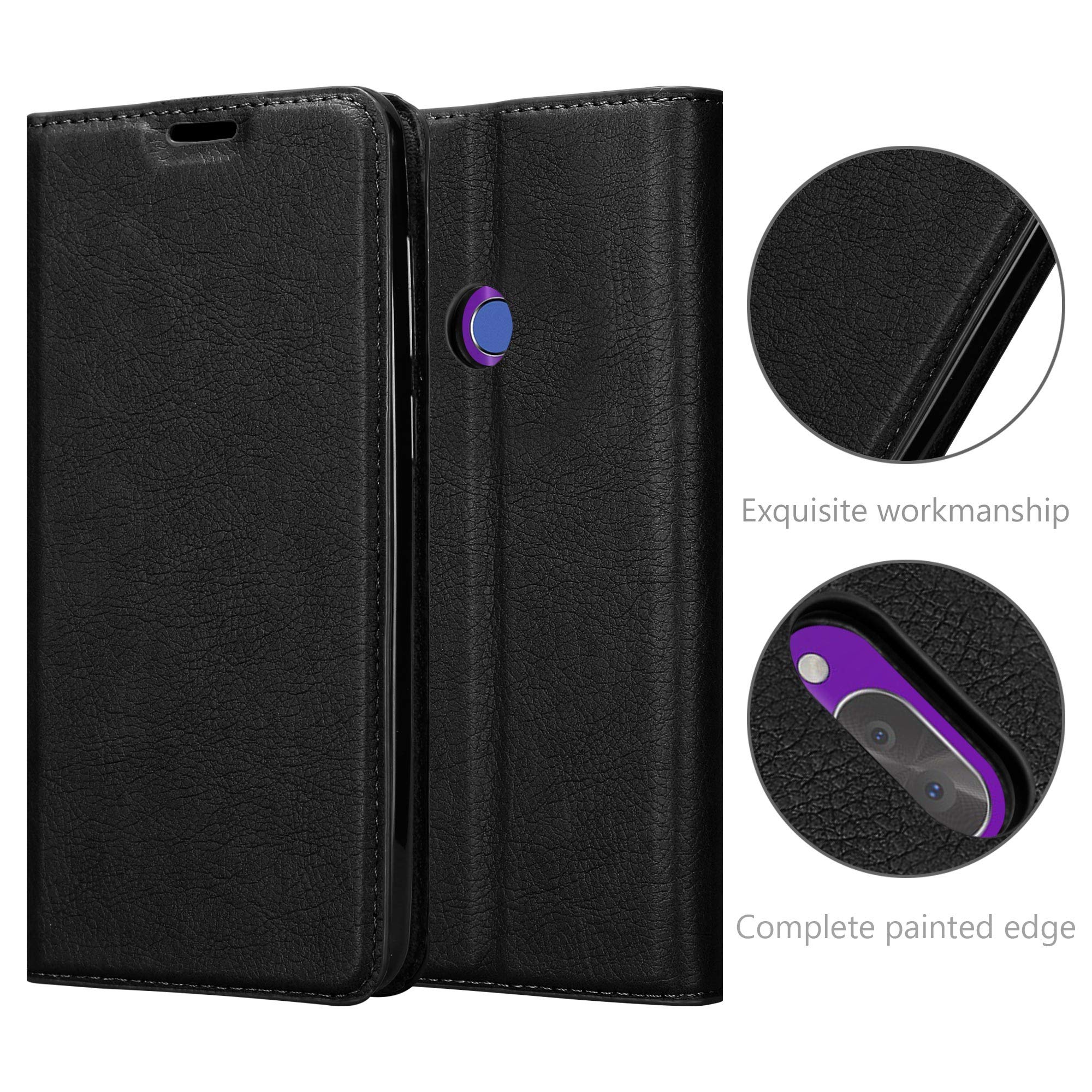 Cadorabo Hülle Für Cubot X19 – Kunstleder Flip Cover Mit Standfunktion & Kartenfächern (Braun)