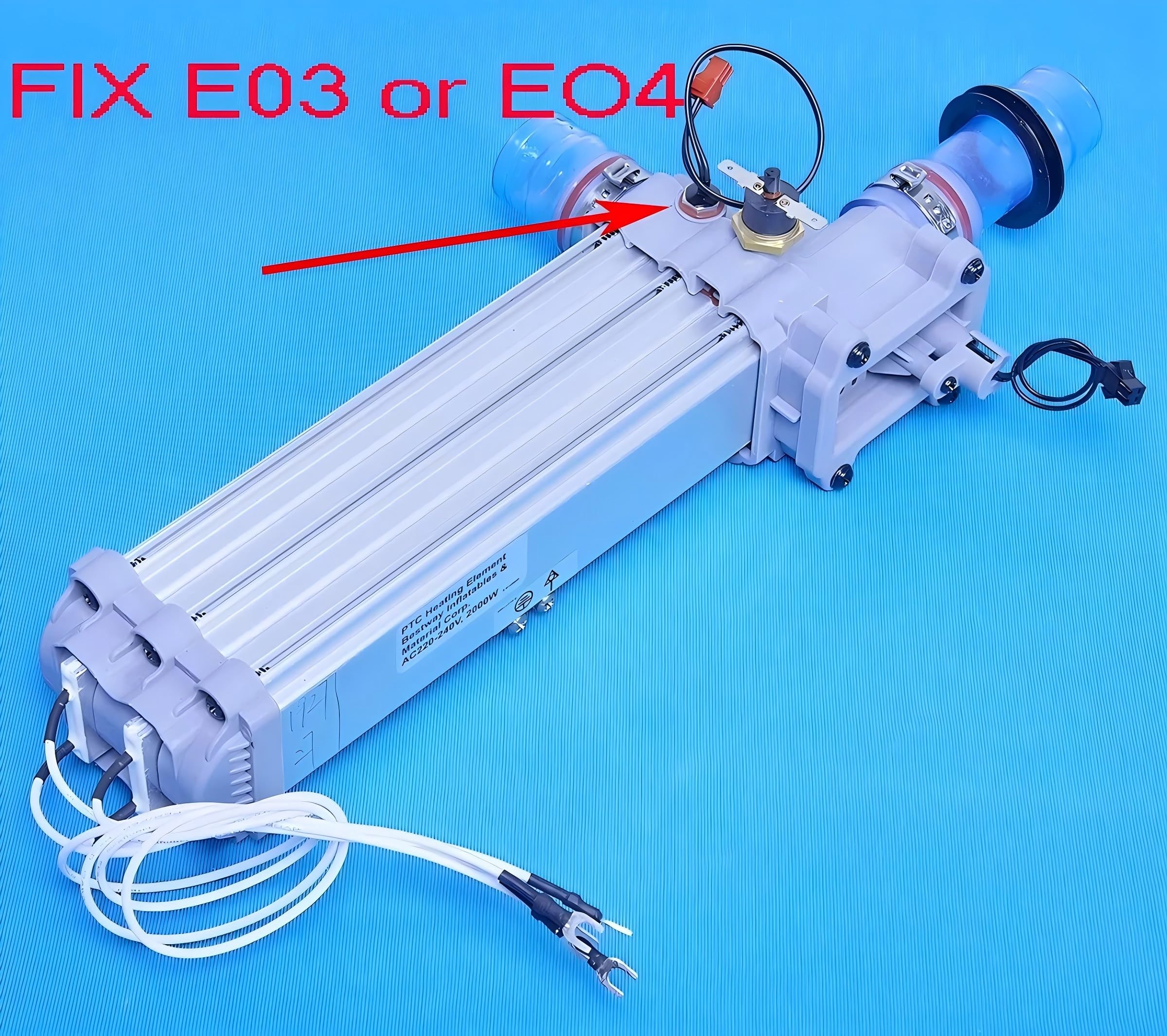 FIX E03 & E04 E05 Hot Tub spa pompa wodna, termostat, czujnik temperatury do Coleman do Salu-spa Lay Z spa do AirJet HydroJet Egg Spa