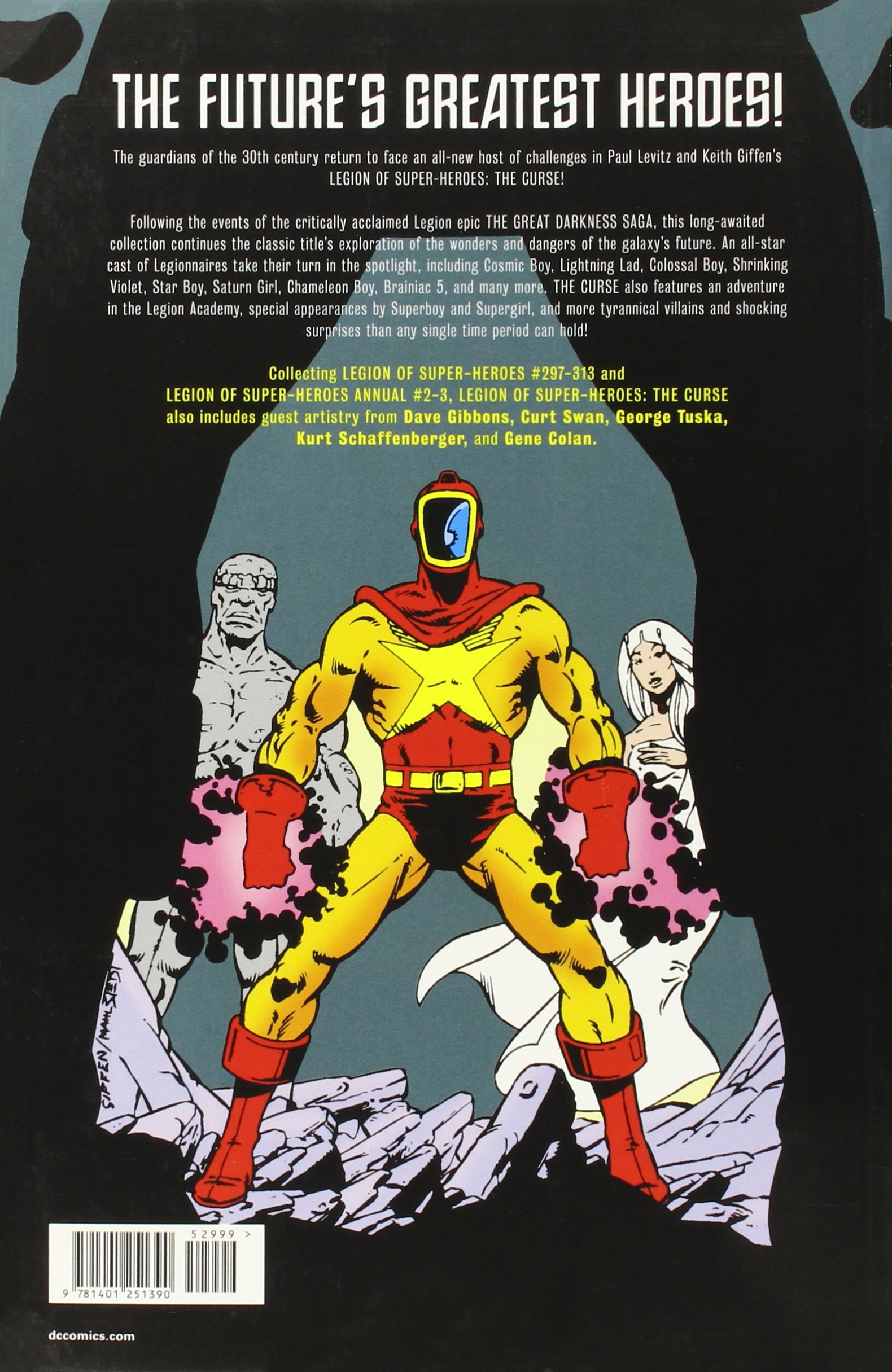 Amazon.com: Legion of Super-Heroes: The Curse: 9781401251390 ...