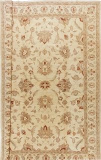 Ziegler Farahan 365x549 Handgeknüpft Orientteppich Teppich Wolle Pakistan