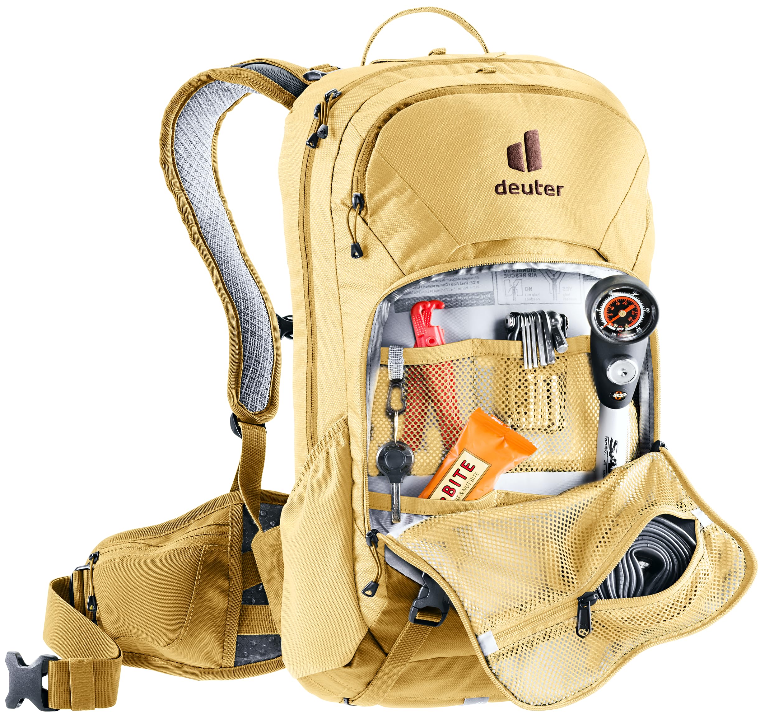 Deuter Attack 16 - Zaino da ciclismo con paraschiena