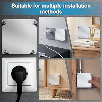 Square Flat Blank Cover Plate,