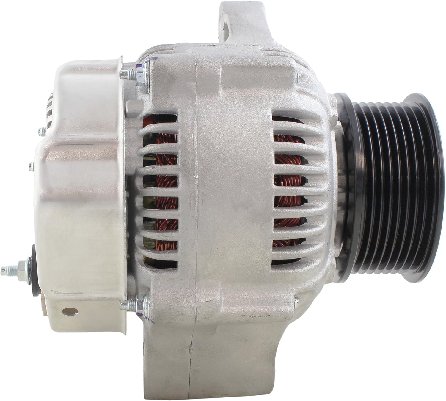New 24V 35Amp Alternator fits Komatsu Loaders WA200 WA320 w SAA6D102E-2 Komatsu Wheel Loader WA150-5 WA150PZ-5 w SAA4D102E-2B Replaces: 101211-4310 600-861-3410 R600-861-3410 A-80117 1012114310