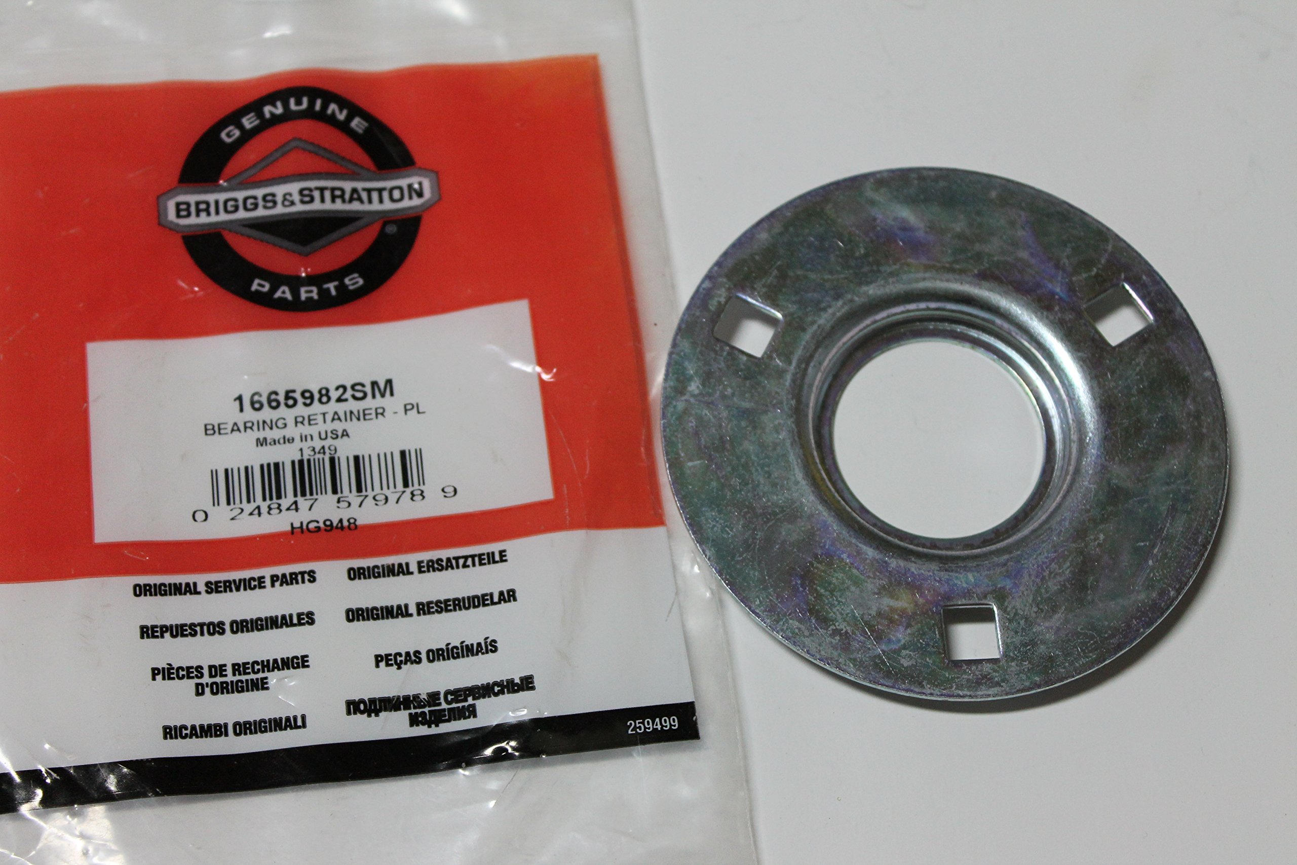 Amazon.com: Murray Part 1665982SM Bearing Retainer - Pl : Patio  
