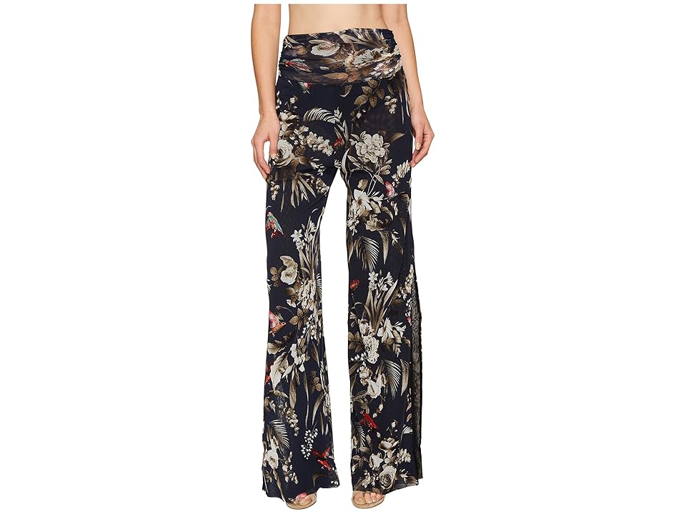 

FUZZI Long Hummingbird Tulle Pants (Tenebrae) Women's Casual Pants