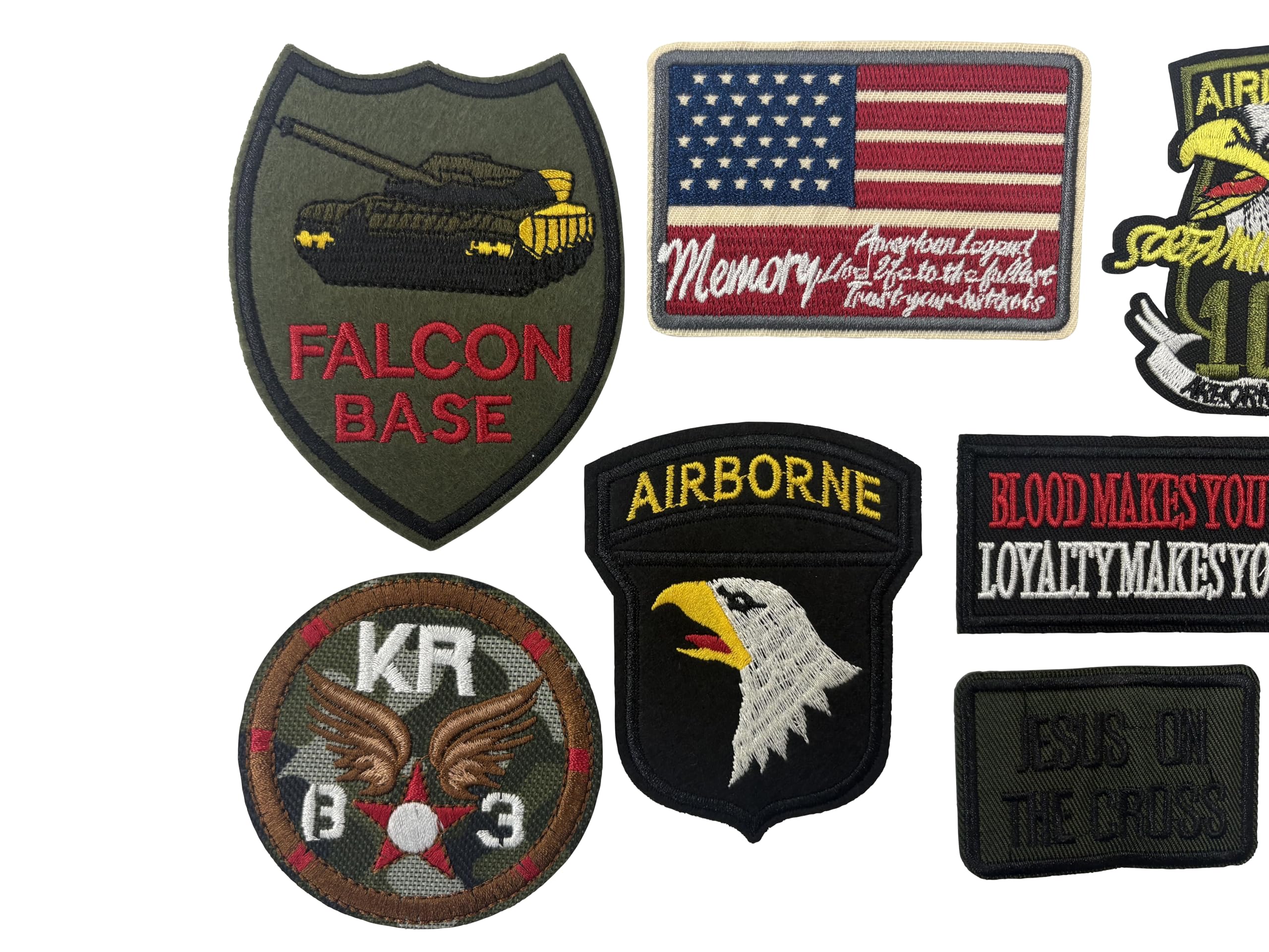 Amazon.co.jp: 厳選 US アーミー ARMY 軍物 NEWアイロンワッペン 10枚