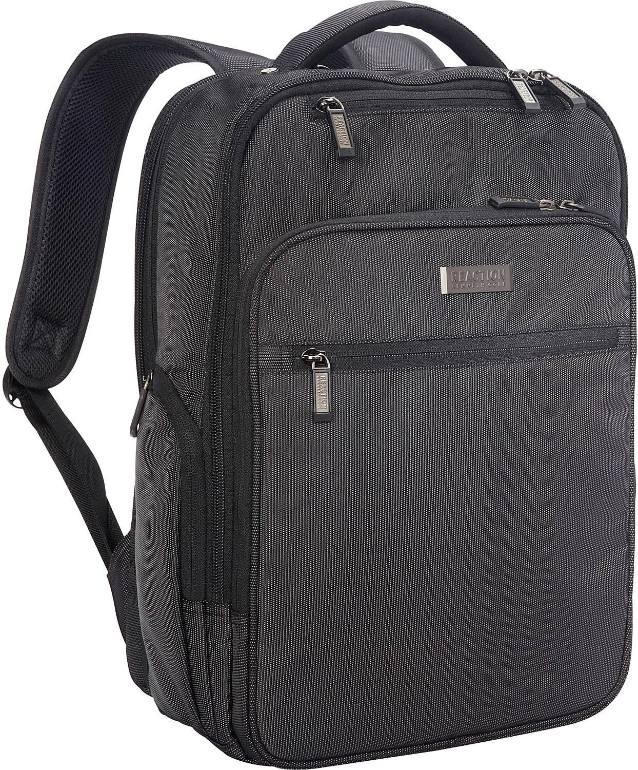 Kenneth Cole Reaction Brooklyn Commuter 16", Charcoal Polyester, Polyester Backpack