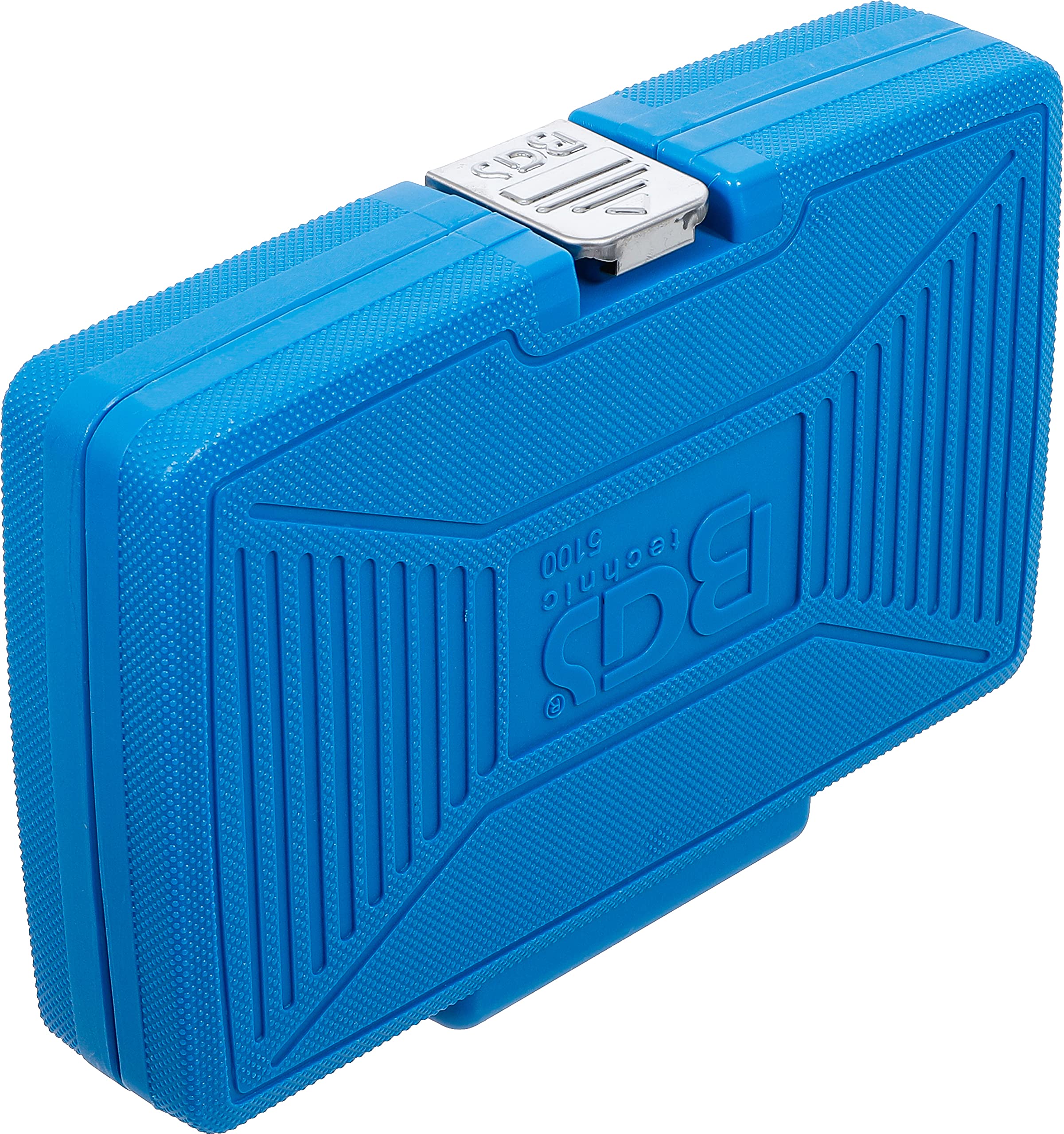 BGS 5100 | Juego de puntas y llaves de vaso | entrada 12,5 mm (1/2") | E-Torx / perfil en T (para Torx) | 19 piezas | Accionamiento cuadrado interior 12,5 mm (1/2") | perfil E | acero cromo vanadio | cromado mate | con moleteado
