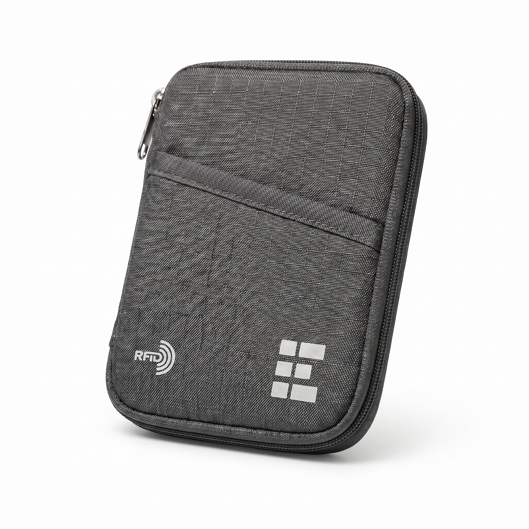 Zero Grid RFID Passport Holder