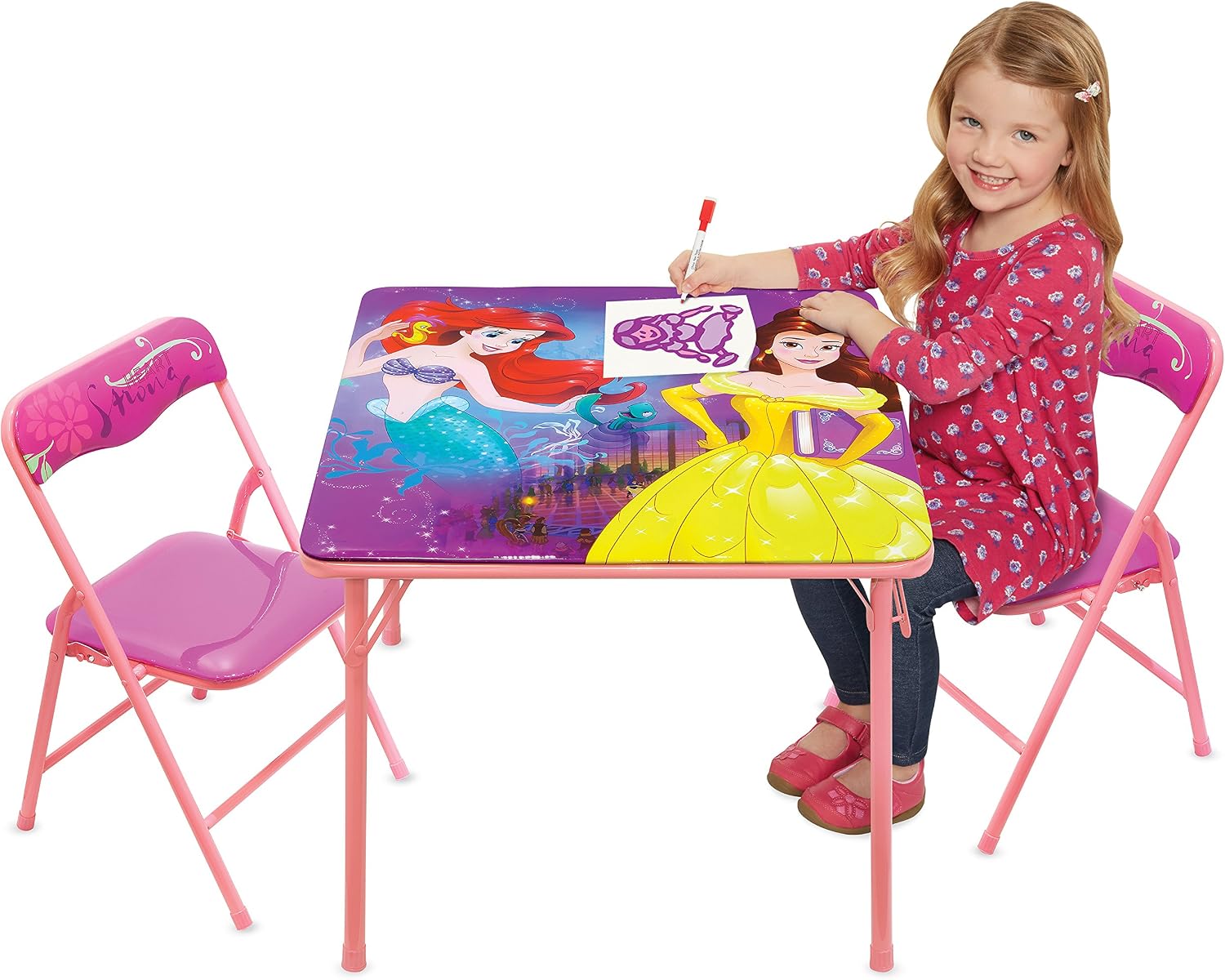Disney Princess Heart Strong Activity Table Play Set with