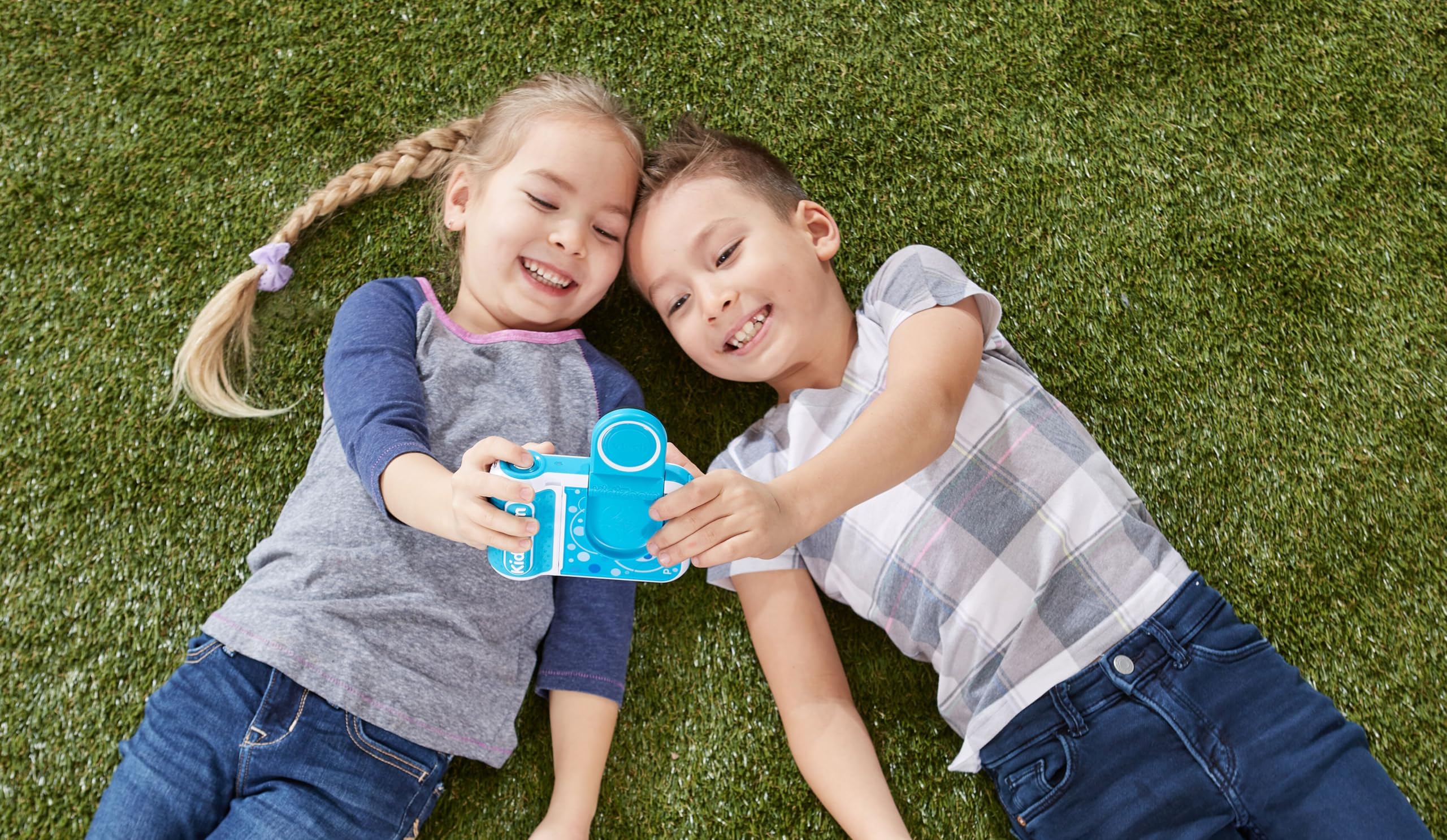 VTech Kidizoom Printcam, kamera dla dzieci z 40 efektami specjalnymi, natychmiastowa kamera dla dzieci, karta termiczna w zestawie, 5 MP, język włoski, baterie w zestawie, 5-12 lat