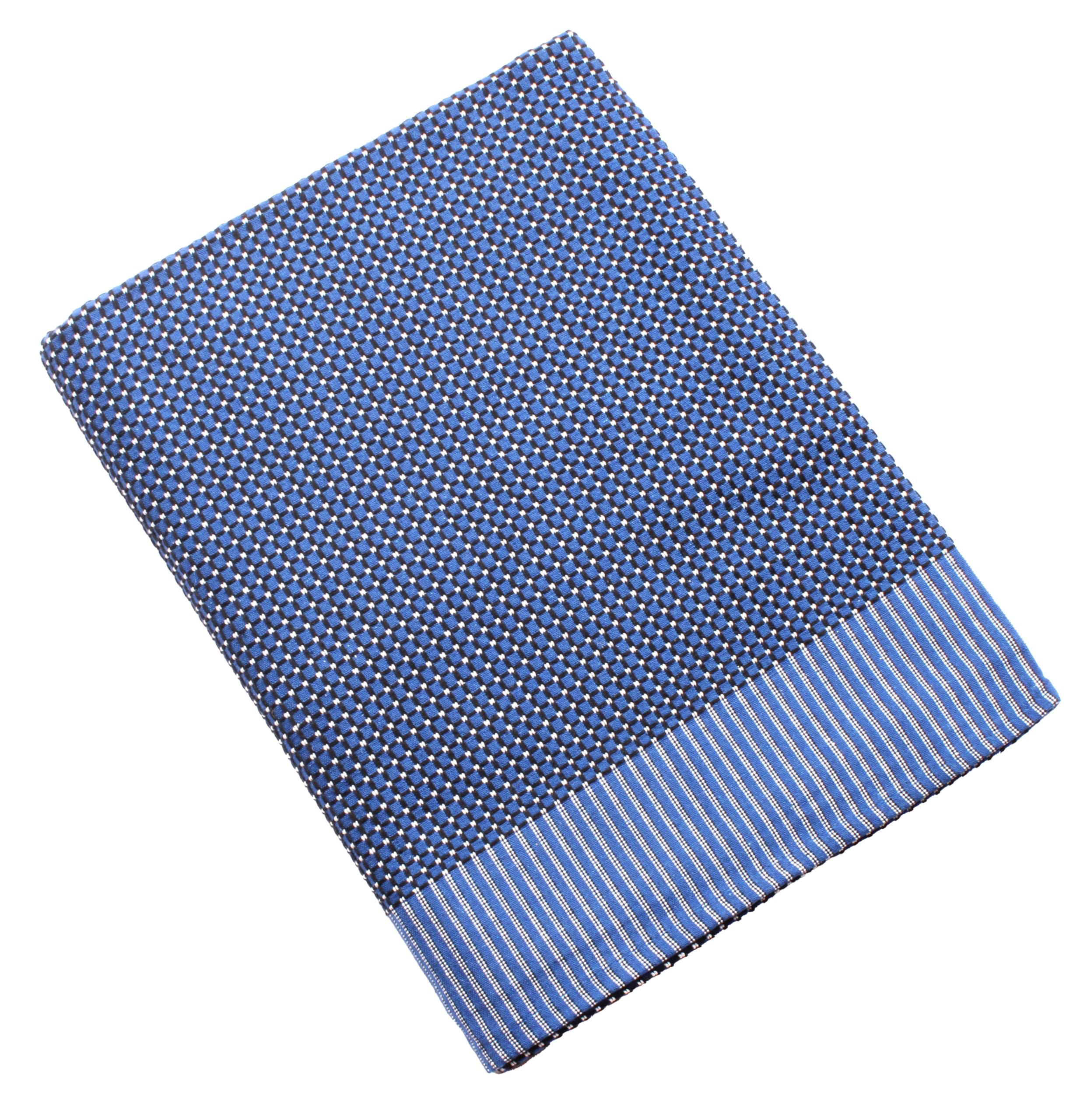THARUNSHA ELITE Blanket Single Size Cotton Blanket/Solapur Chaddar / 100% Cotton Blanket/Bedsheet/Reversible Blanket For Daily Use/Navy Blue (60X90 Inches) Set Of 1, 300 TC (B099X3H1FG) Amazon Price History, Amazon Price Tracker