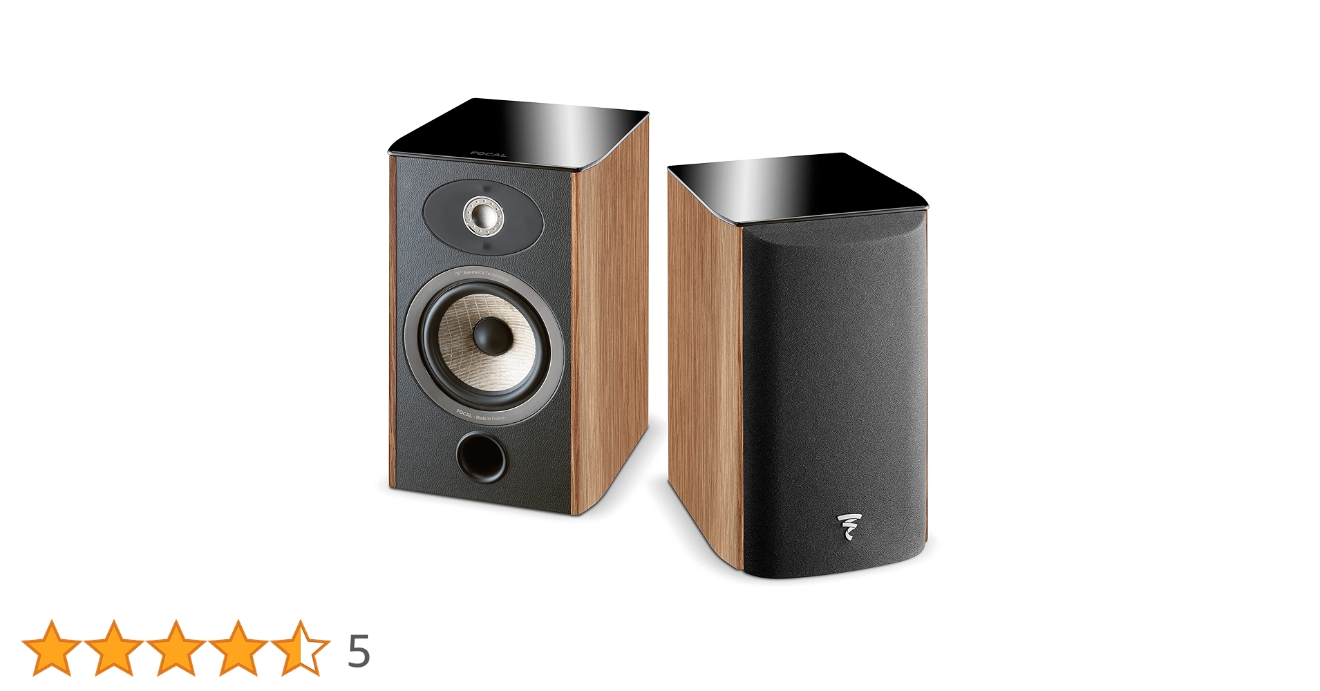 Amazon.co.jp: Focal ARIA 906 Prime Walnut 2ウェイブック