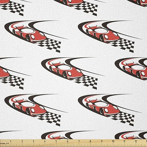 Vista 102 de Ambesonne Tela oriental por The Yard, patrón de Oriente Medio Feliz Año Nuevo en letras hebreas Manzana Granada, tela de microfibra para artes