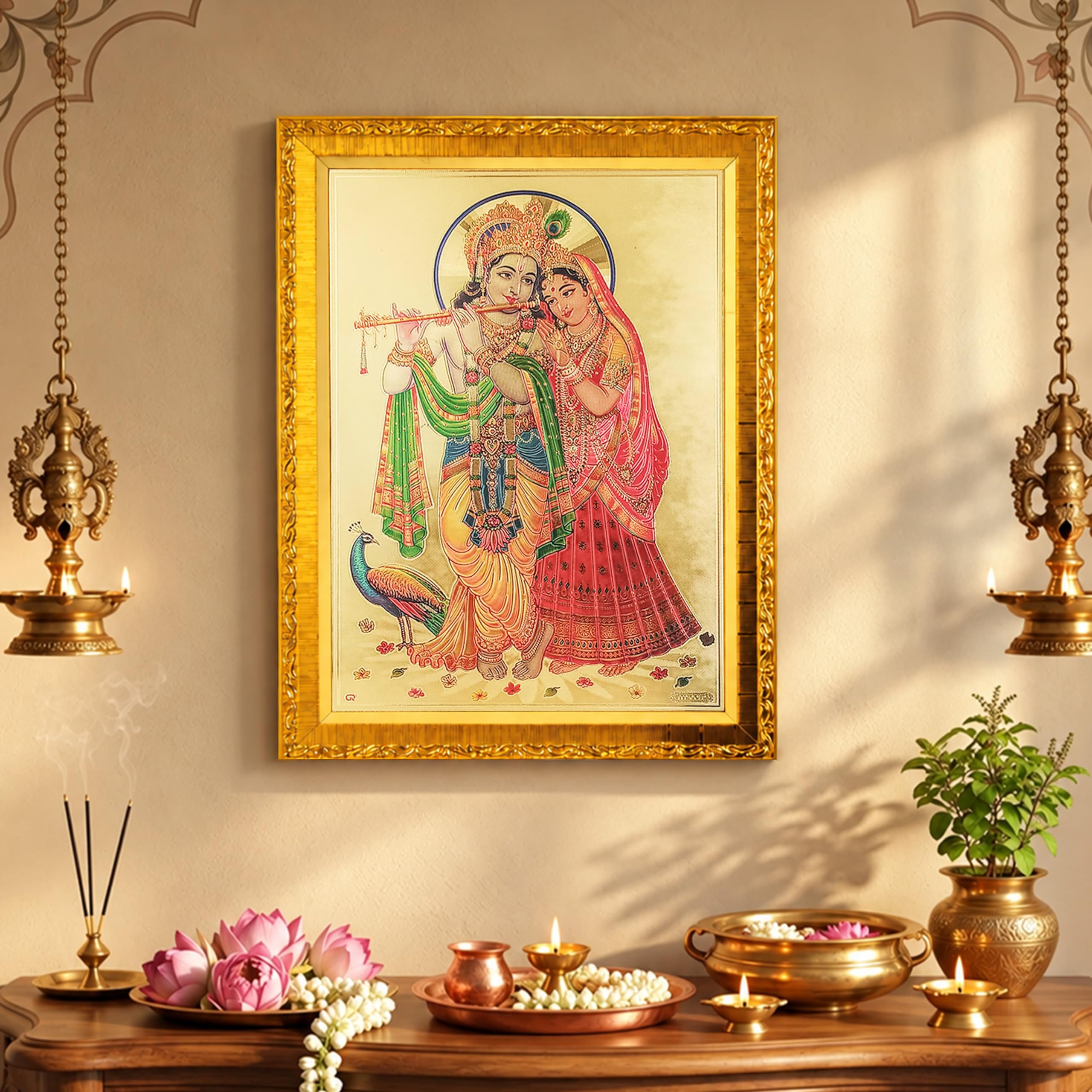 Ashta Lakshmi Photo Frame - Divine Home Decor -18