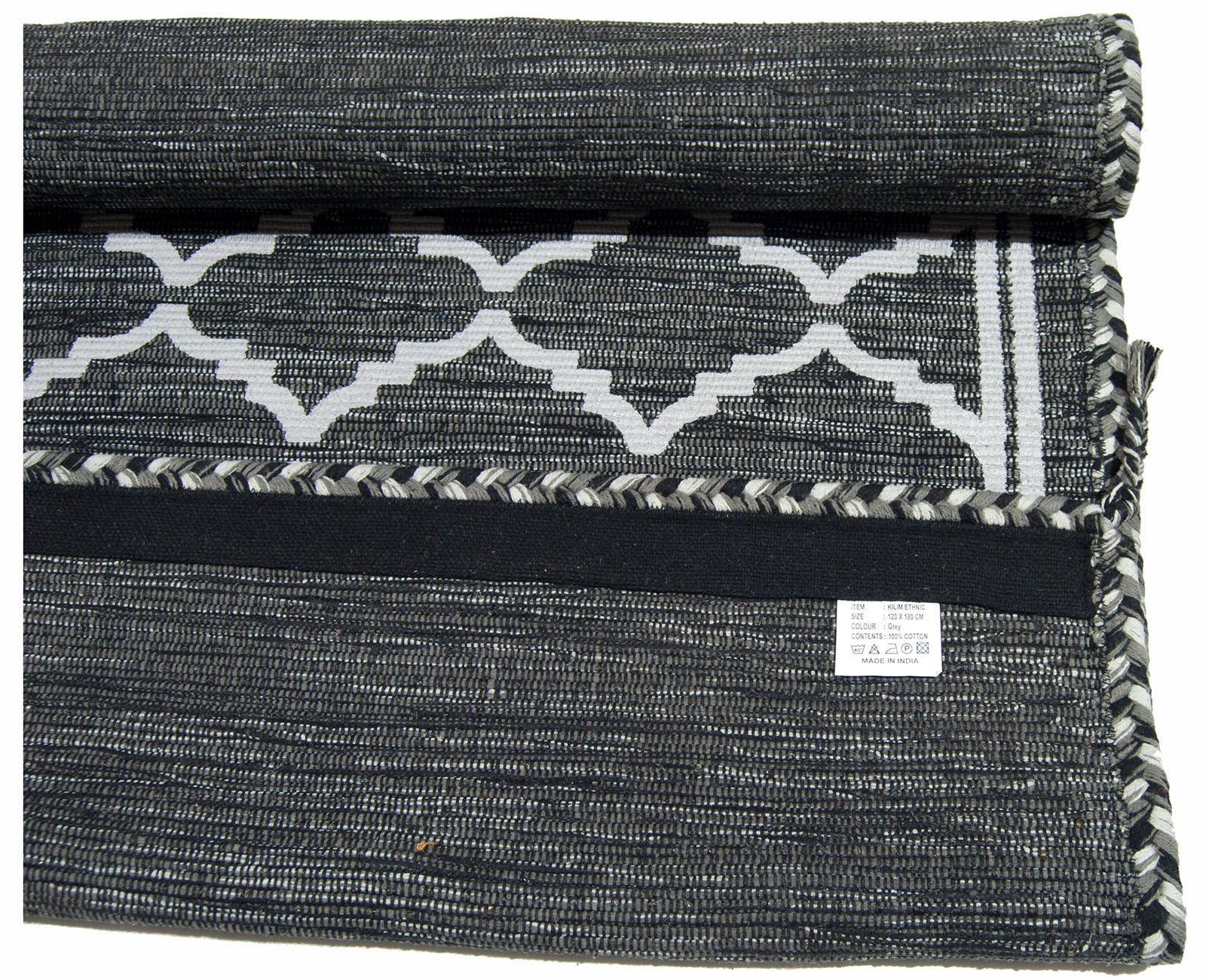 Galleria Farah1970 - 180x120 CM Kilim Autentico, Originale e Fatto a Mano Ideale Per la Sala , Salotto , Ufficio , Seconda Casa e la Cucina