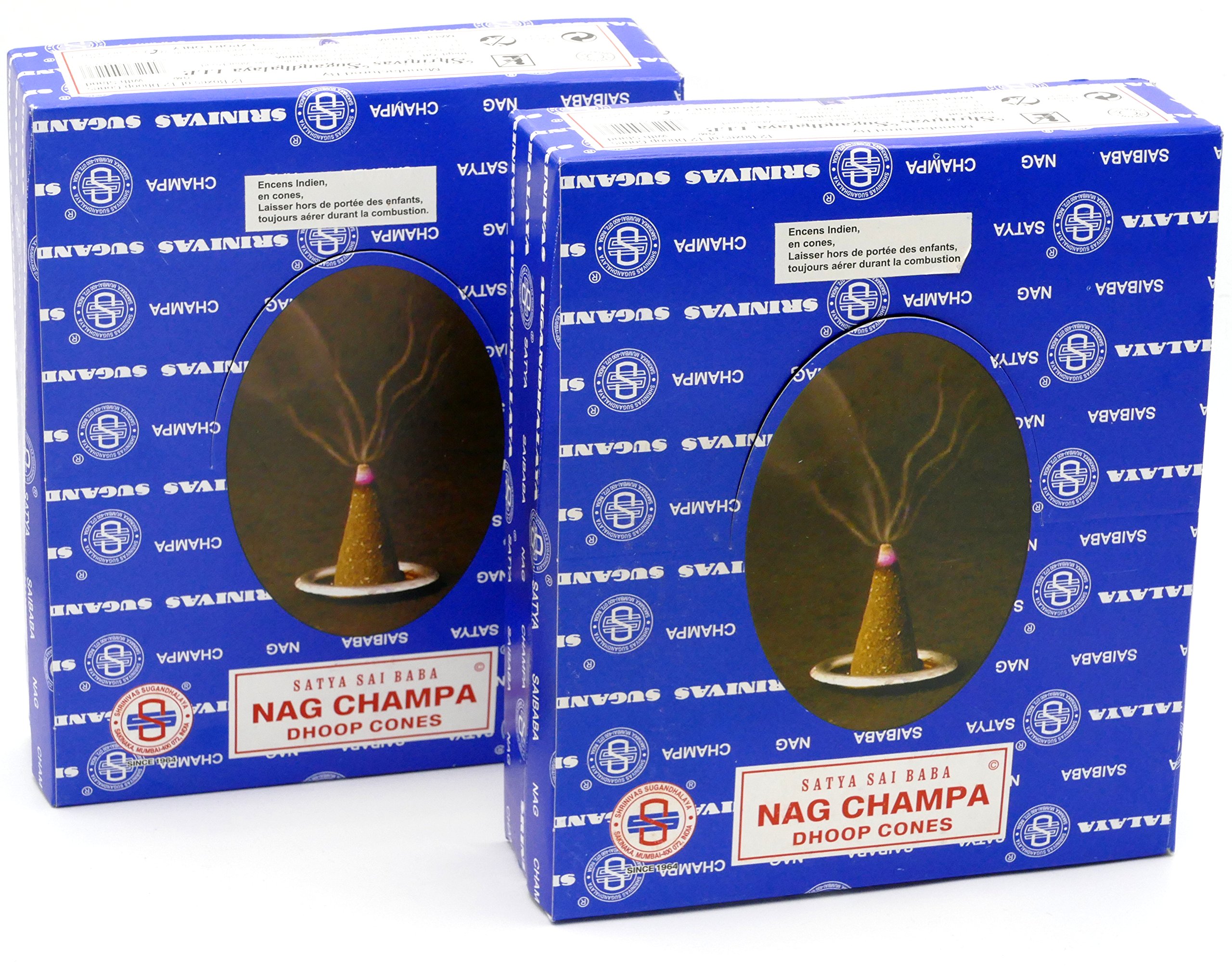 Satya Nag Champa Nag Champa Incense Cones