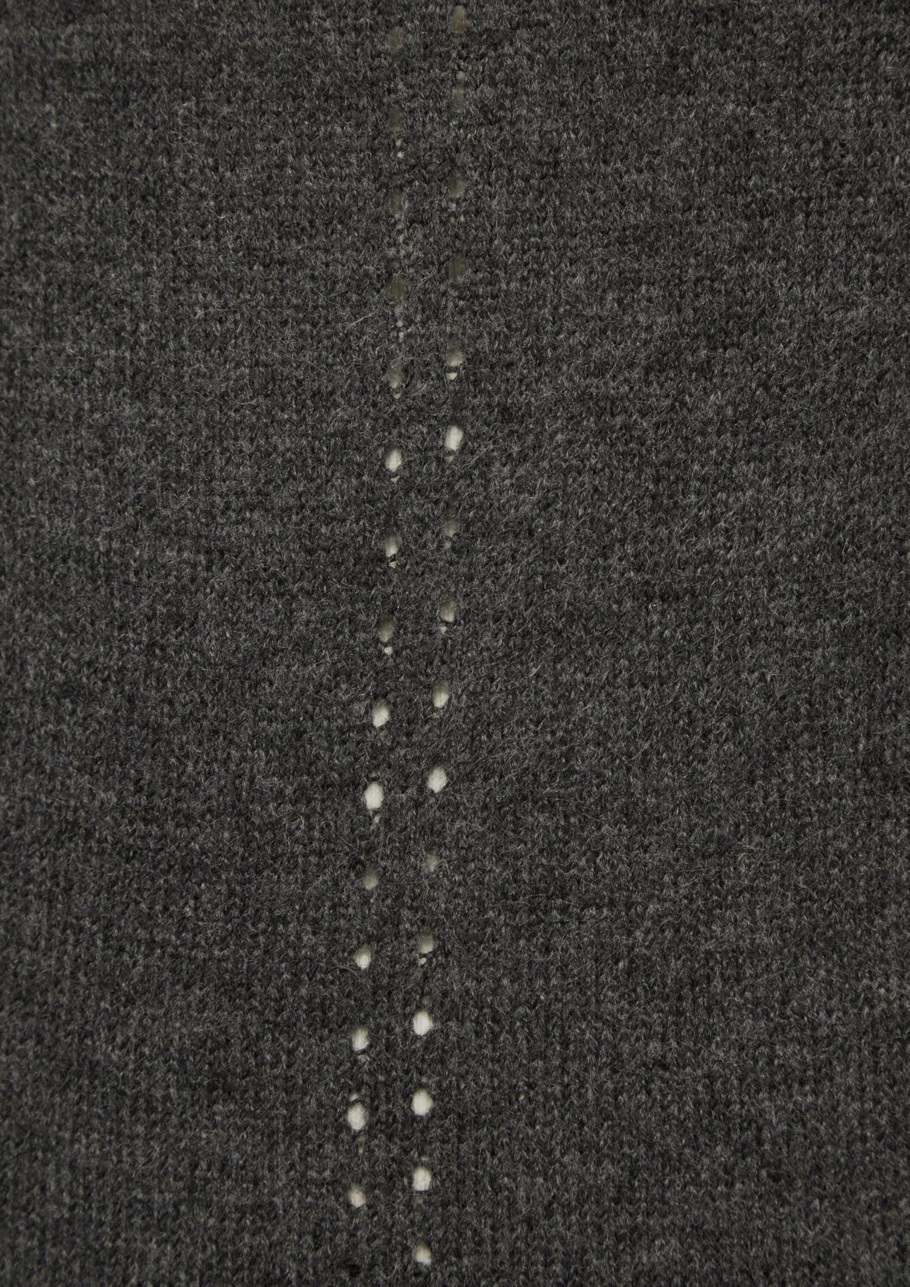 QS 2158408 Jersey de Punto con Cuello Alto y Bordes de Tortuga Mujer (Pack de 1)