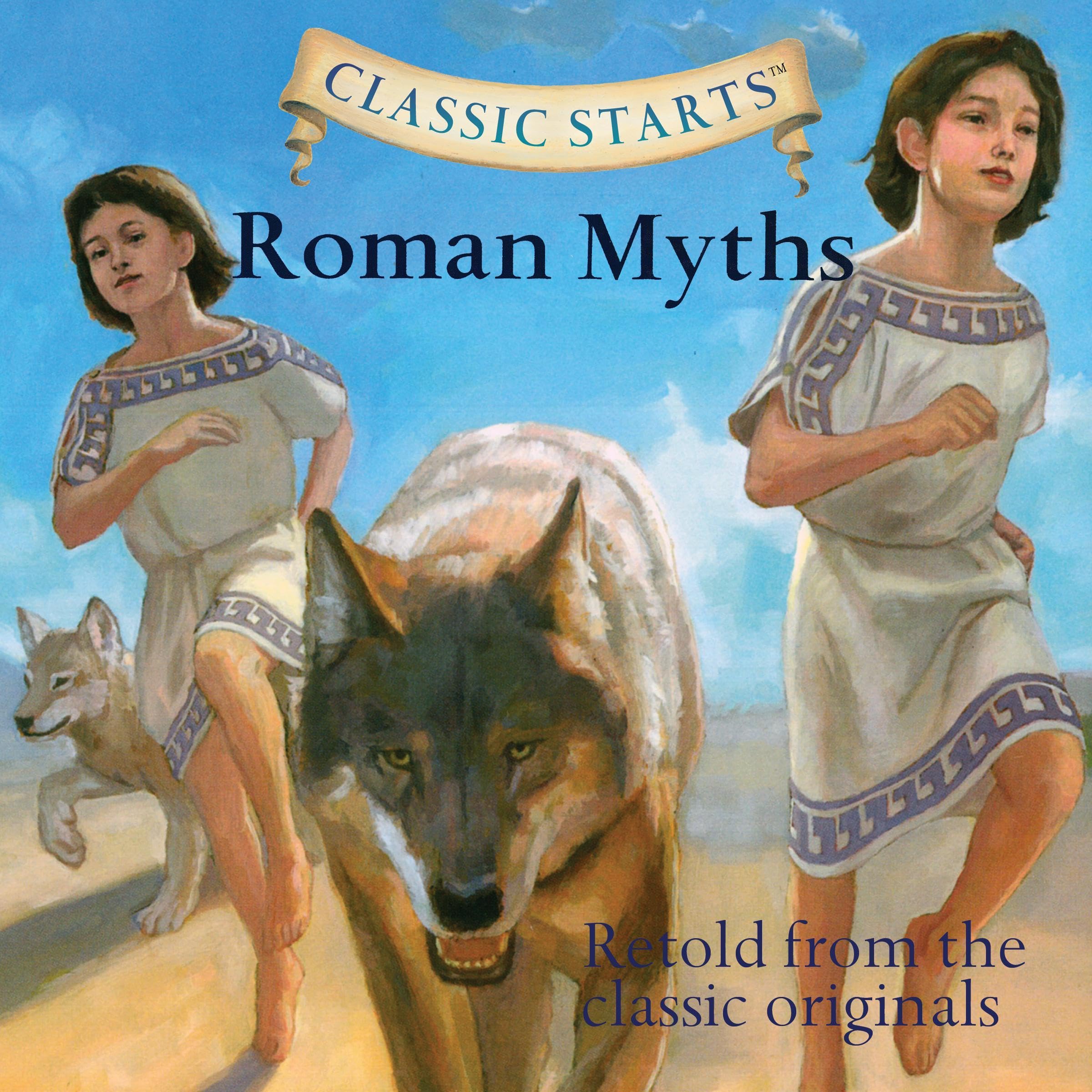 Cover art for Roman Myths