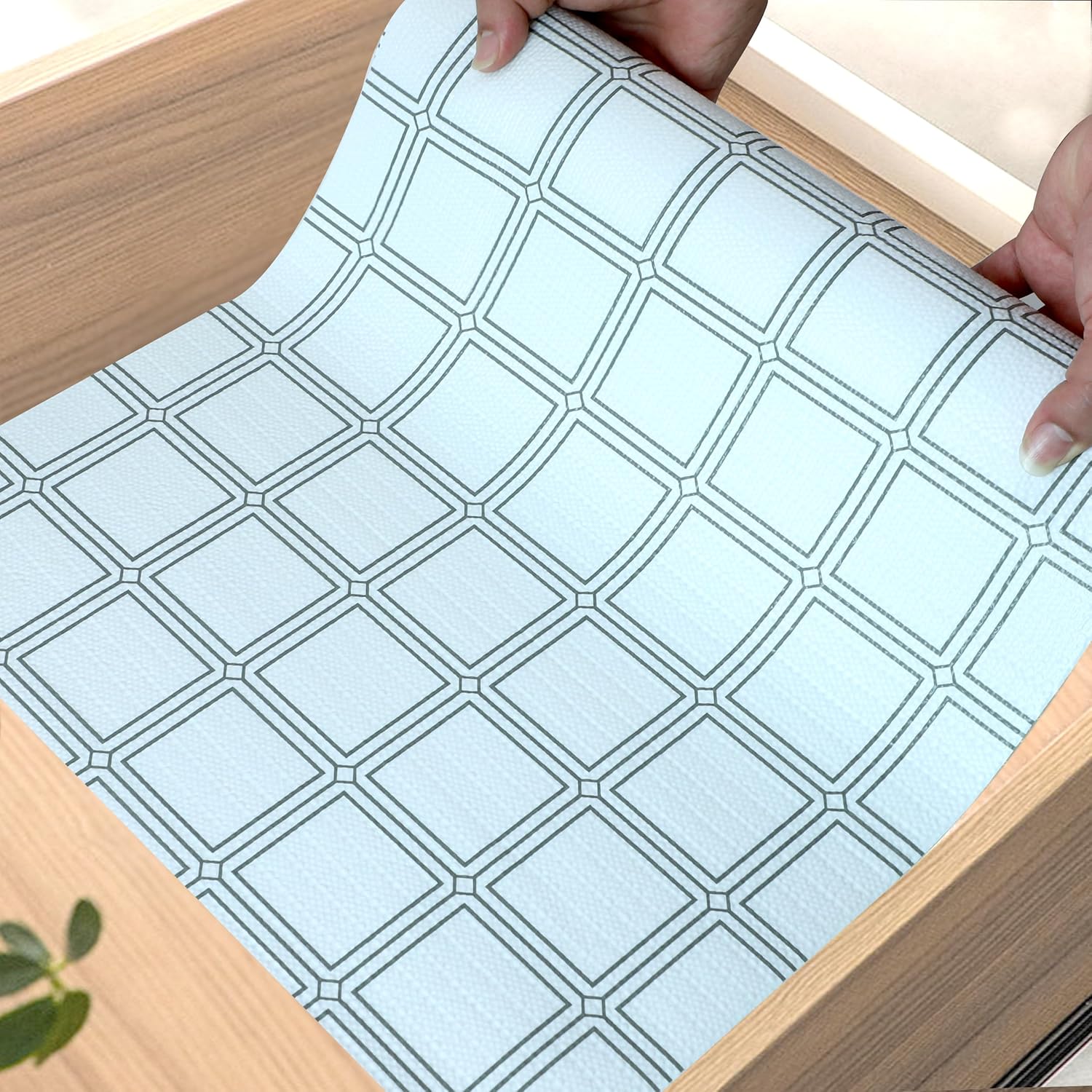 Shelf Liners for Kitchen Non Adhesive Drawer Liners 15 Inch Wide X 20 Ft