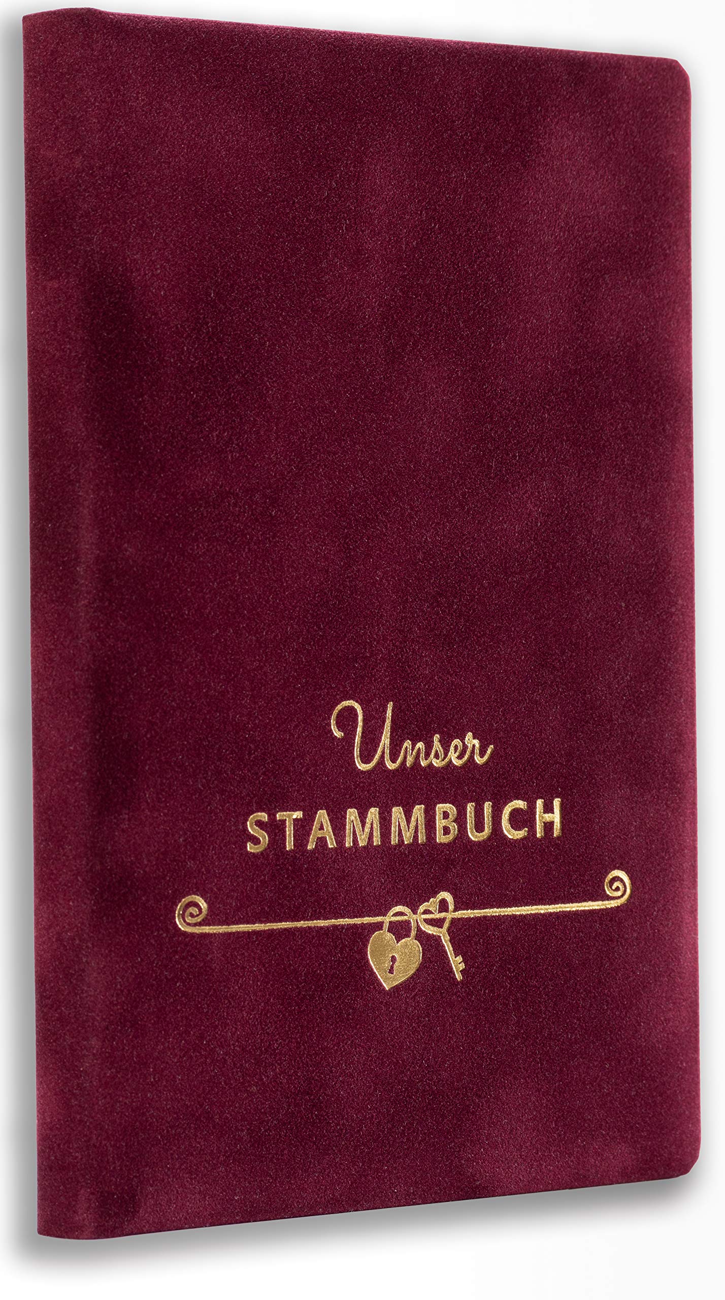 Libro di famiglia per matrimonio, bordeaux, Cural Standesamt