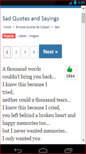 SAD QUOTES