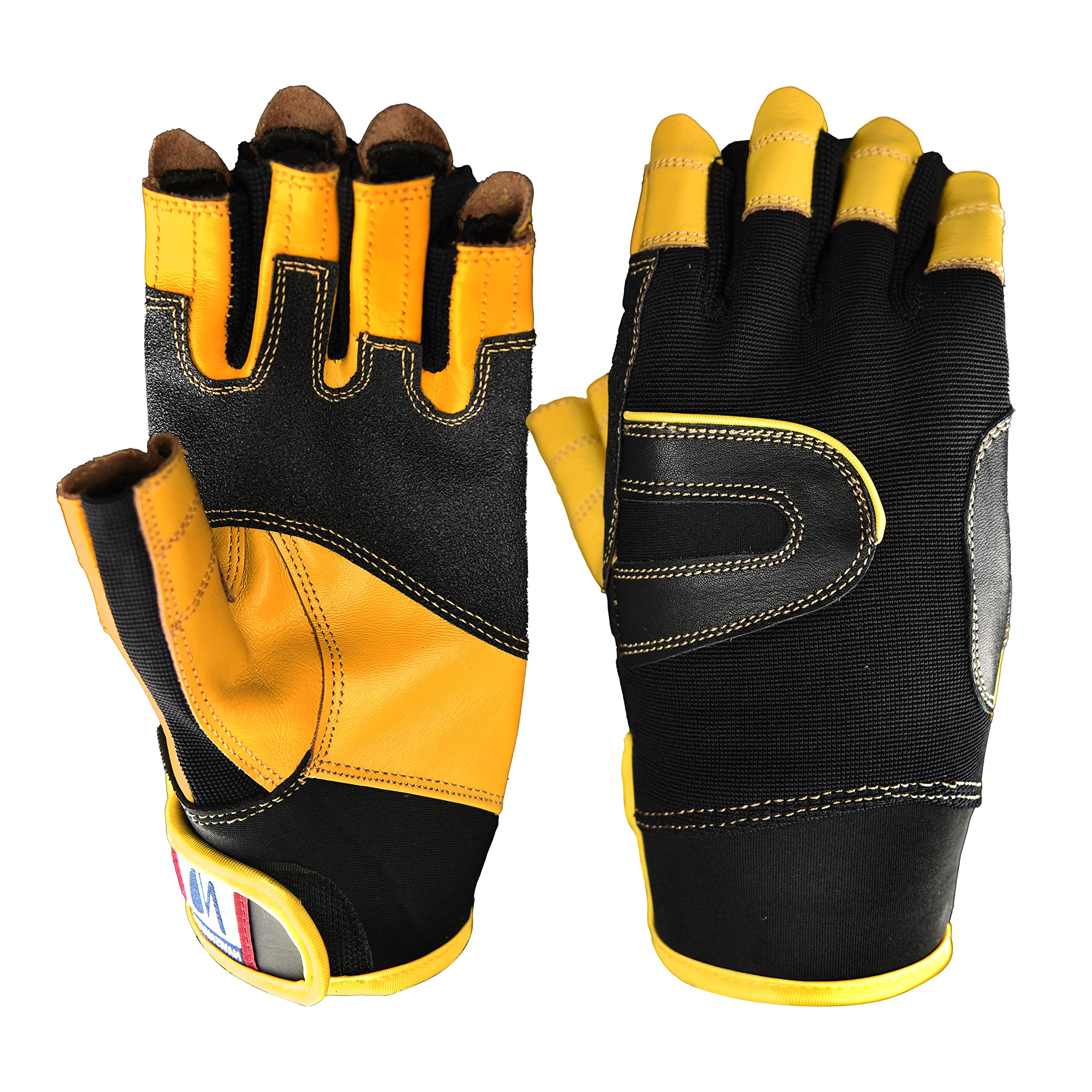 NAVIS MARINE Sailing Gloves for Men Women Rowing Boating Fishing Kayaking All Water Sports Perfect UV Protection Short Finger