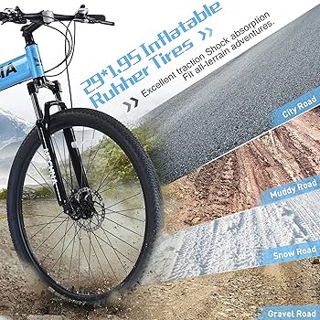 洋楽 twobikeminimum Amazon.com : ZUKKA 29 Inch Folding Mountain Bike 21 Speed