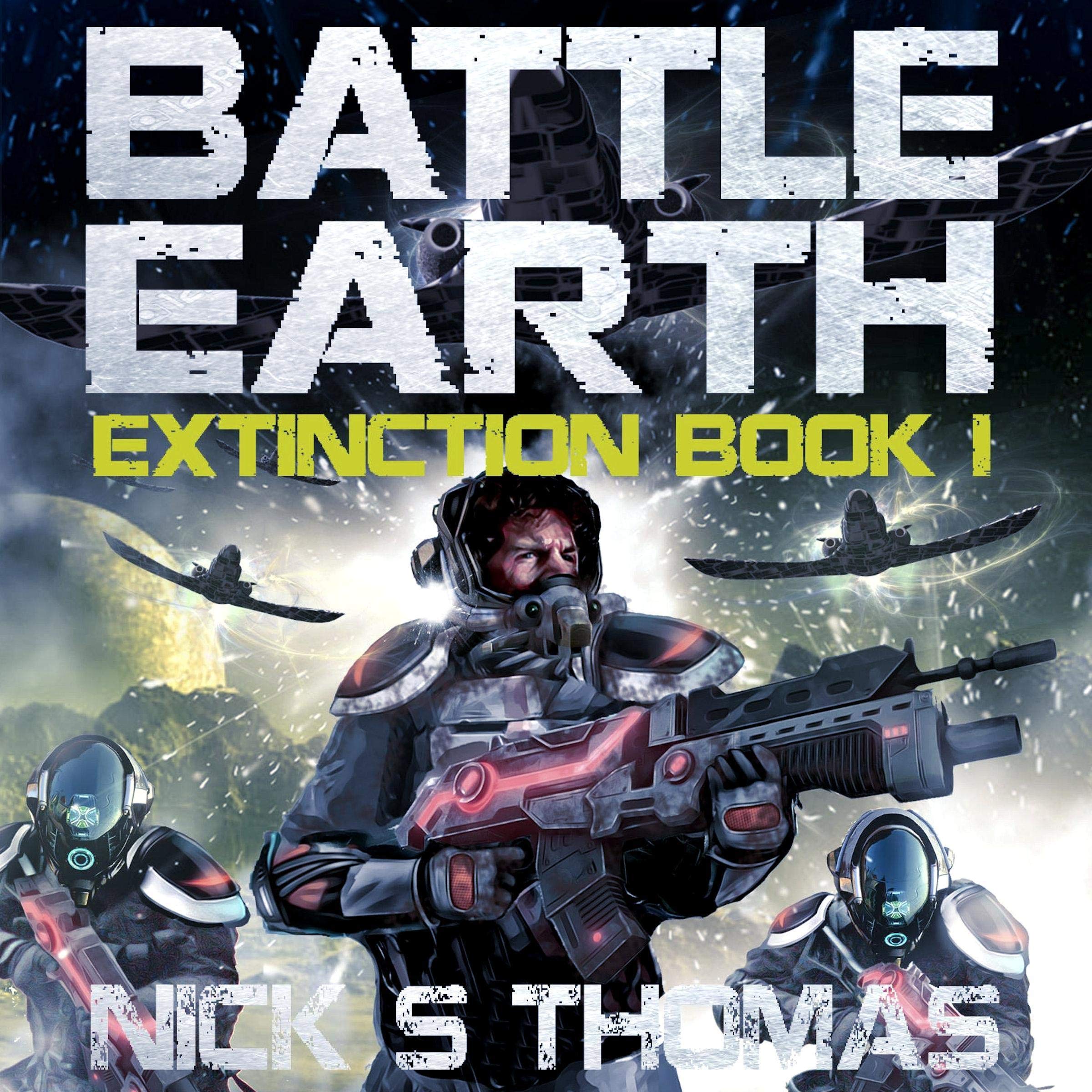 Cover art for Battle Earth: Extinction Book 1