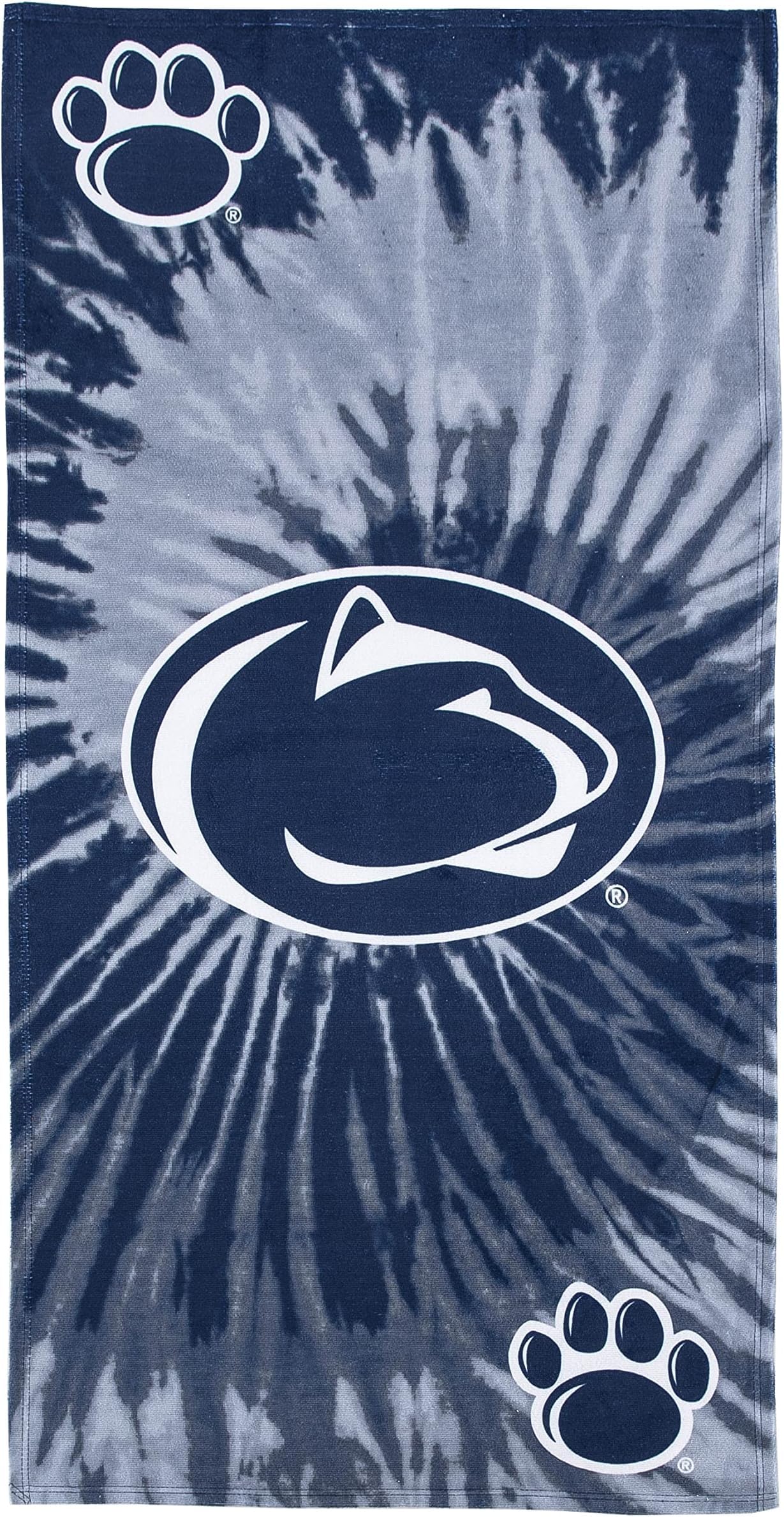Northwest NCAA Penn State Nittany Lions Unisex-Adult Beach Towel, 30" x 60", Psychedelic (Pack of 6)