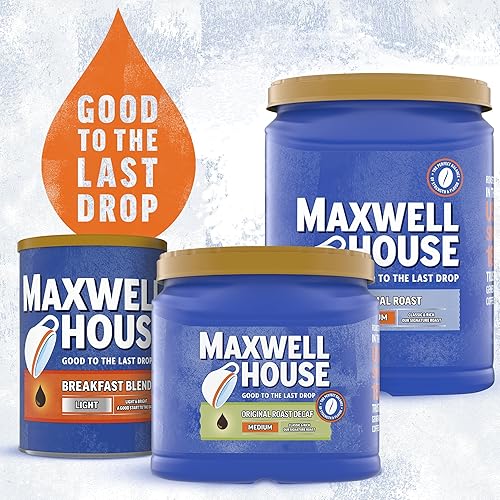 Miniatura 7 de Maxwell House - Café molido de tostado medio original descafeinado (recipiente de 29.3 onzas)