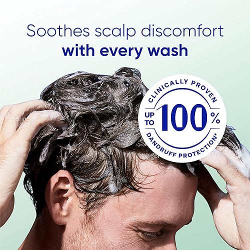 Miniatura 8 de Head & Shoulders Champú anticaspa, paquete doble de cuidado del cuero cabelludo sensible BARE, con 1% de piritiona de zinc, sin fragancia, libre de