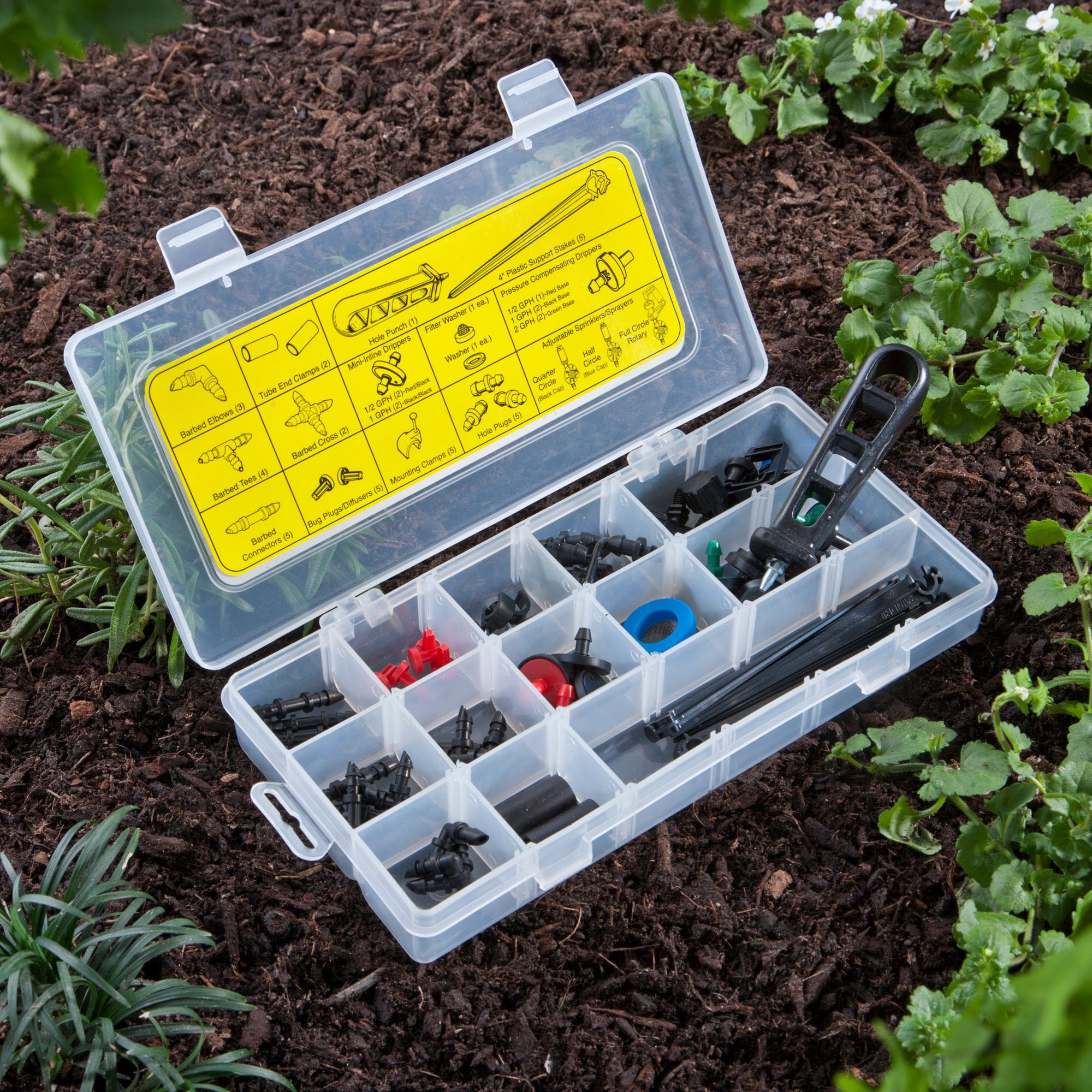Raindrip r558dt Fix-it de riego por goteo Kit de reparación