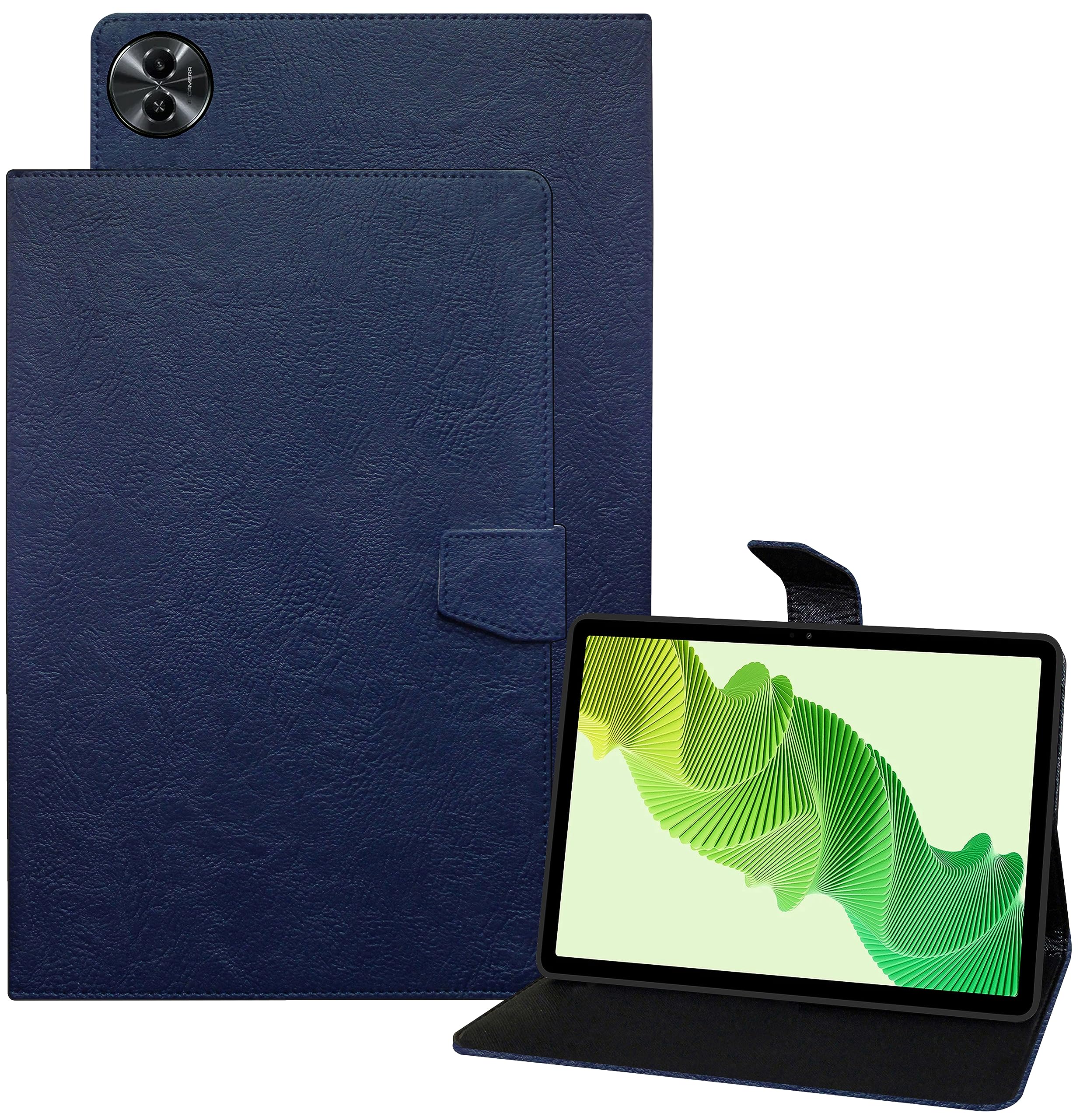 TGK Plain Design Leather Flip Stand Case Cover for realme Pad 2 11.5 inch Tablet (Blue) (B0CDRRHXVY) Amazon Price History, Amazon Price Tracker