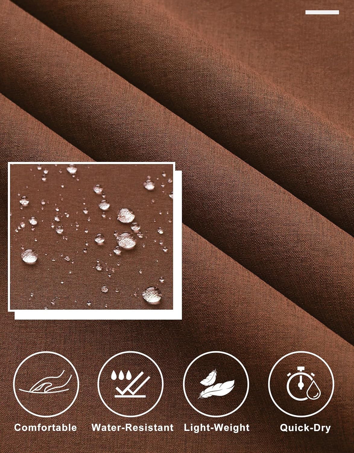 Libin Mens Golf Pants Stretch Work Dress Pants 30"/32"/34" Quick Dry Lightweight Casual Comfy Trousers with Pockets - Image 6