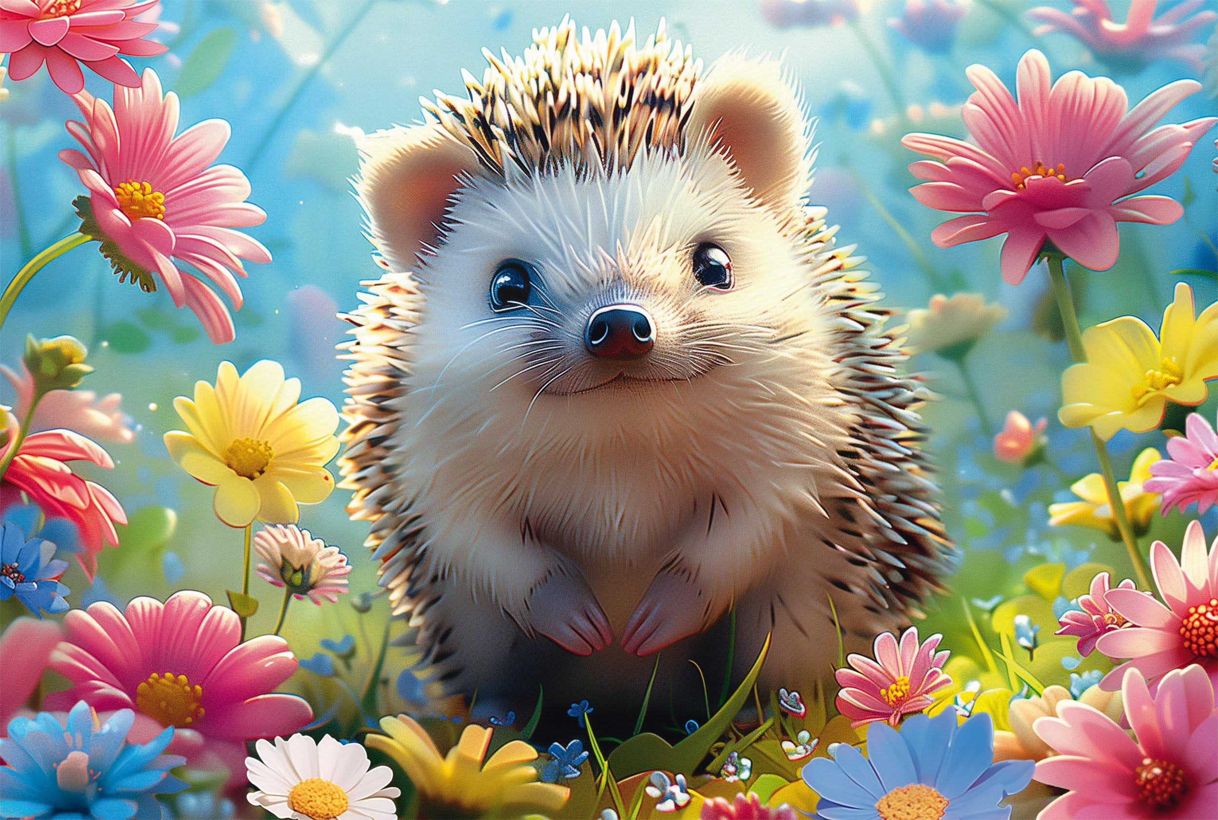 Schmidt Spiele 56584 Little Hedgehog, 150-piece children's puzzle